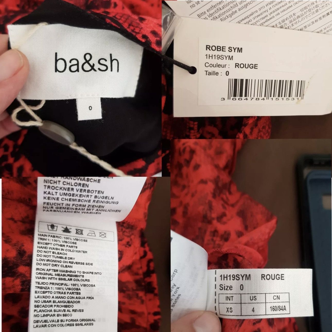 ba&sh Bash Ba&SH Dress Sz 0 Sz 4 U.S Snake Southwestern Mini Size S / US 4 / IT 40 - 10 Thumbnail