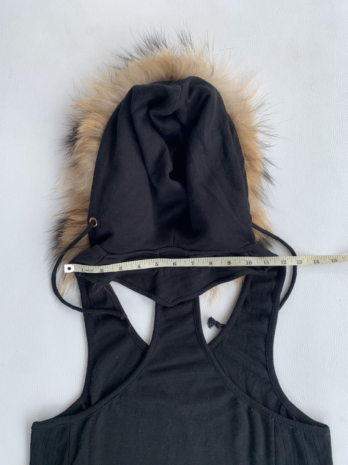 Japanese Brand Crazy Galyge Sexy Tank Dress Fur Hoodie Japanese Brand Size L / US 10 / IT 46 - 10 Thumbnail