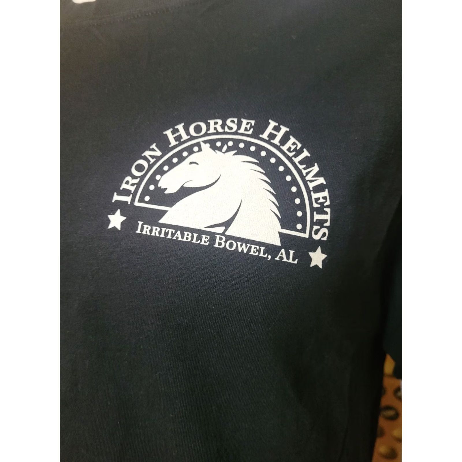 Fruit Of The Loom Iron Horse Helmets Alabama Gun Rights Pissed Off Wife T Shirt Large Funny .223 Shirt Mens L Black Cotton NRA Bear Arms 90s Vintage? Size US L / EU 52-54 / 3 - 2 Thumbnail