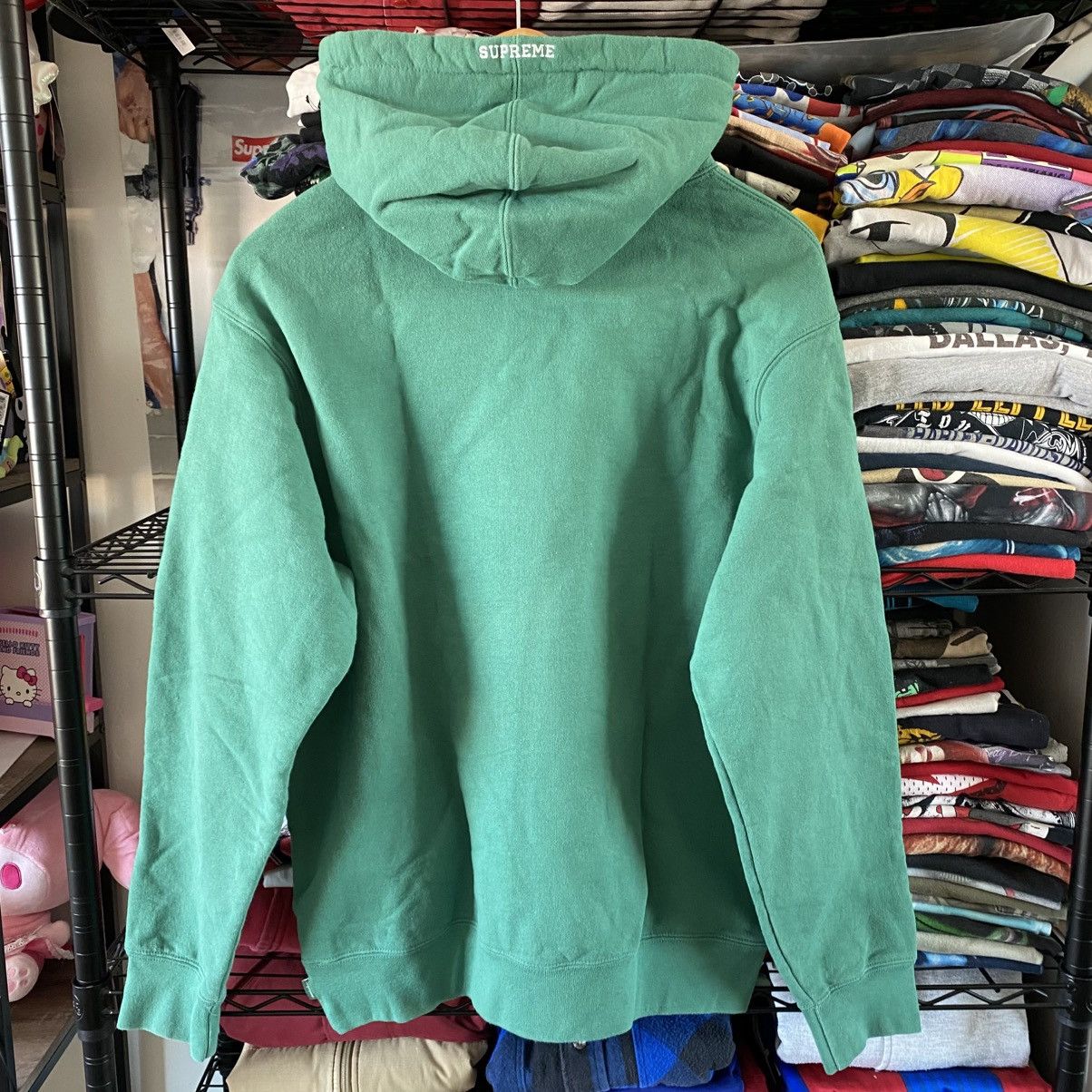 Supreme Supreme Franklin Hooded Sweatshirt Light Pine 2020 Size US M / EU 48-50 / 2 - 7 Thumbnail