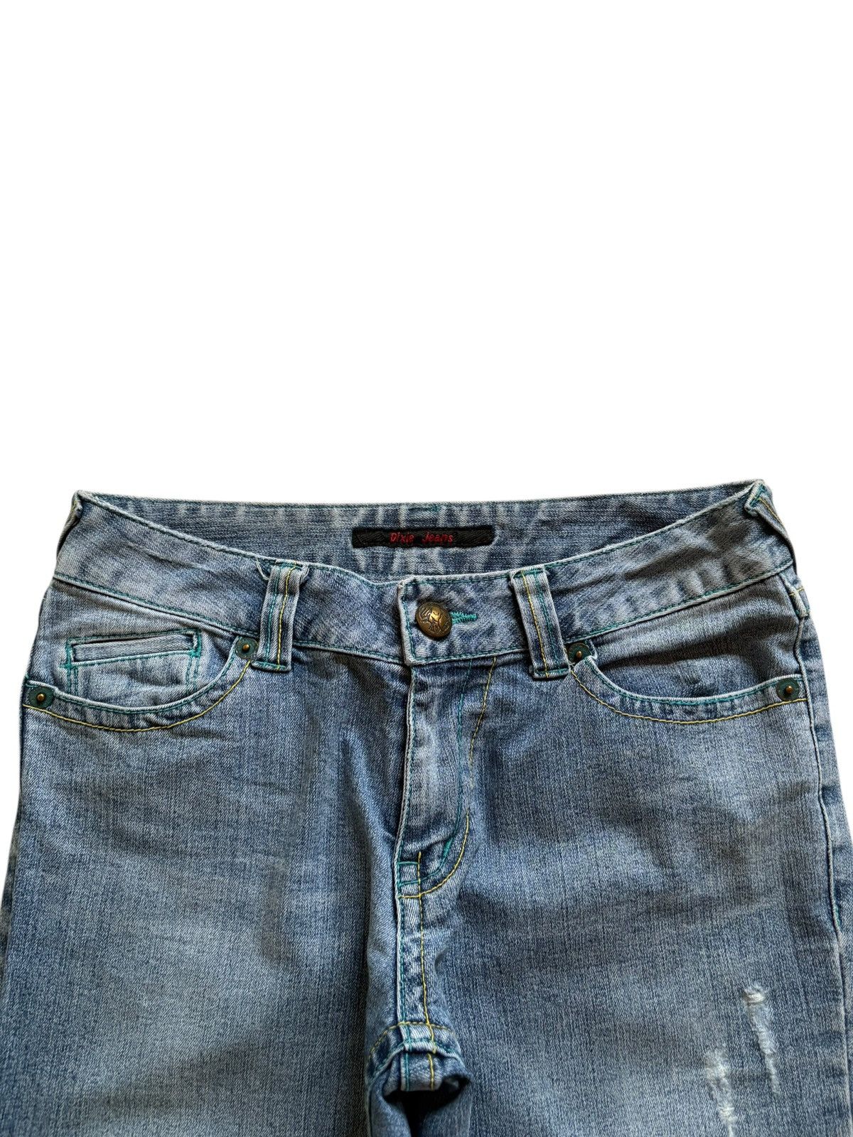 Japanese Brand SALES🔥Vintage Japanese Brand Blue Wash Bootcut Flare Jeans Size US 28 / EU 44 - 4 Thumbnail