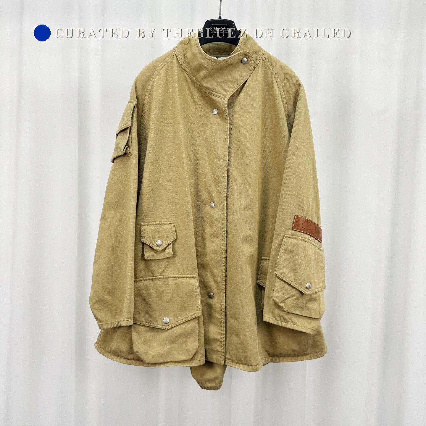 Loewe Loewe Beige Leather Tag Trench Coat Size XS / US 0-2 / IT 36-38 - 1 Thumbnail