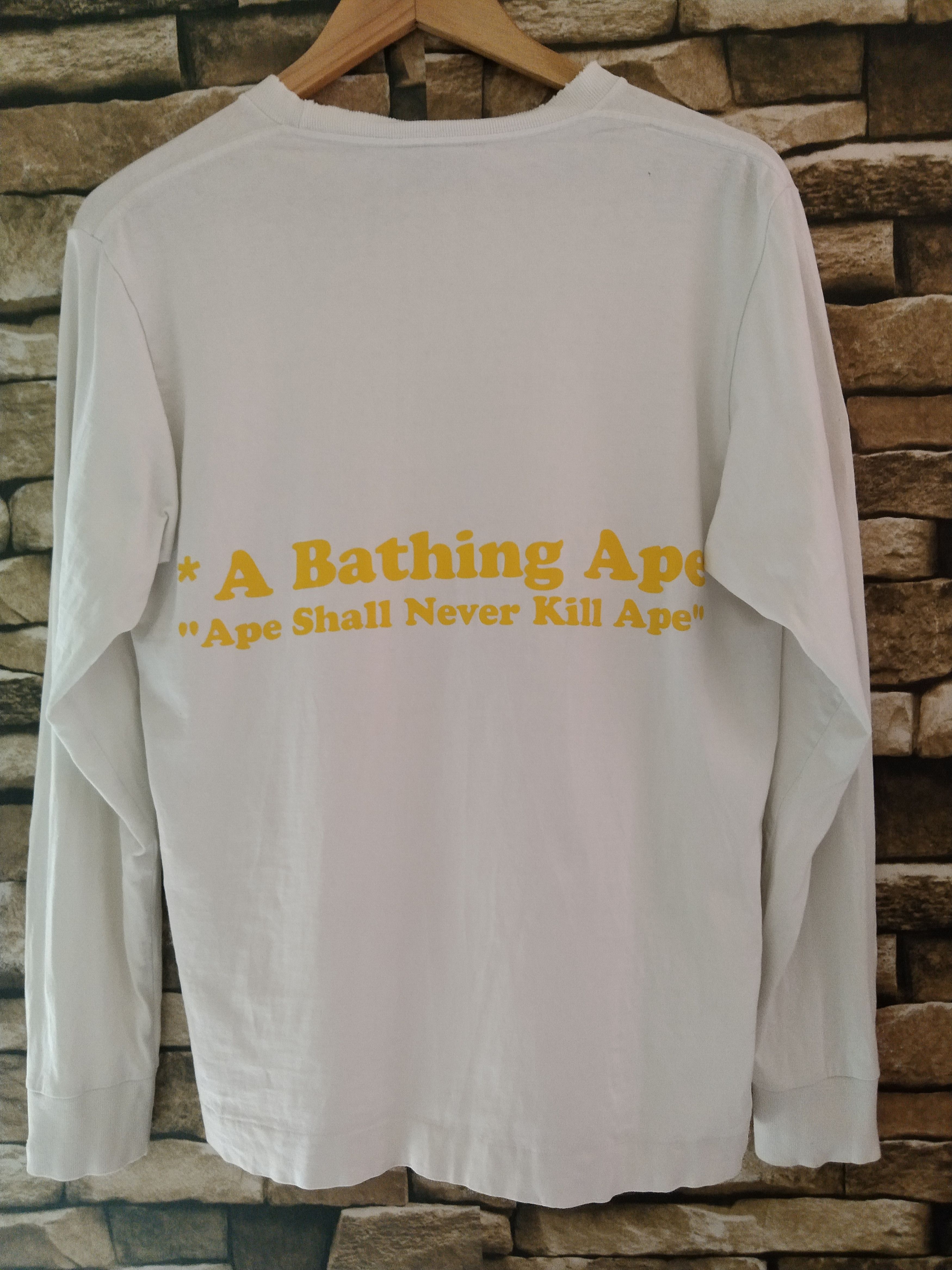 Bape Bape x Alife Long Sleeve Tee Size US M / EU 48-50 / 2 - 2 Thumbnail