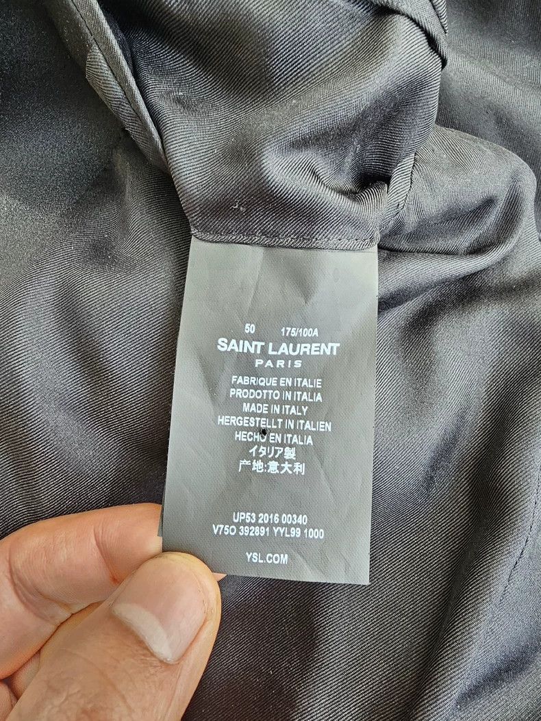 Saint Laurent Paris Saint Laurent Paris Le Smoking-2506 Size US M / EU 48-50 / 2 - 6 Thumbnail