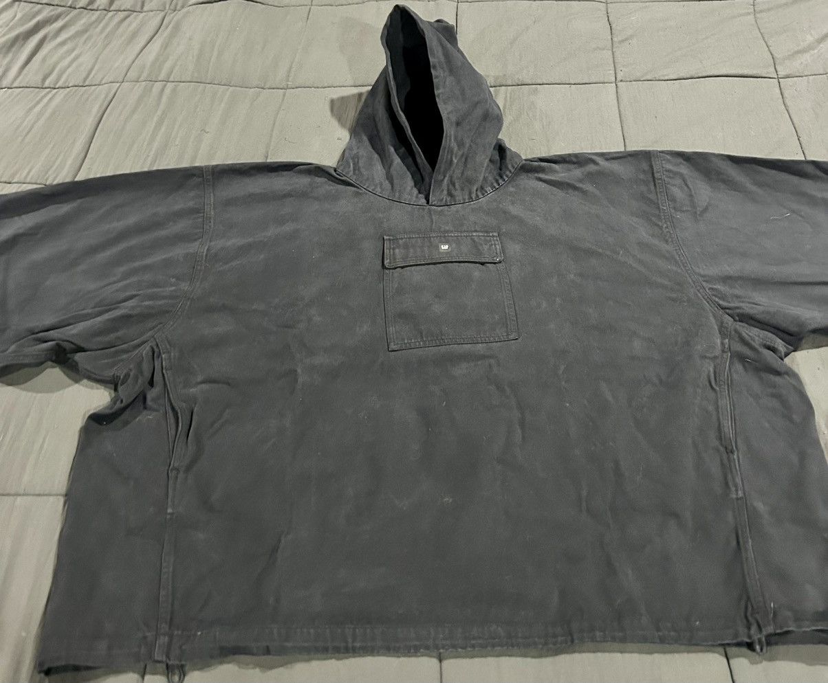 Balenciaga × Gap × Yeezy Yeezy Gap Engineered by Balenciaga Sateen Anorak - Black Size US L / EU 52-54 / 3 - 2 Thumbnail