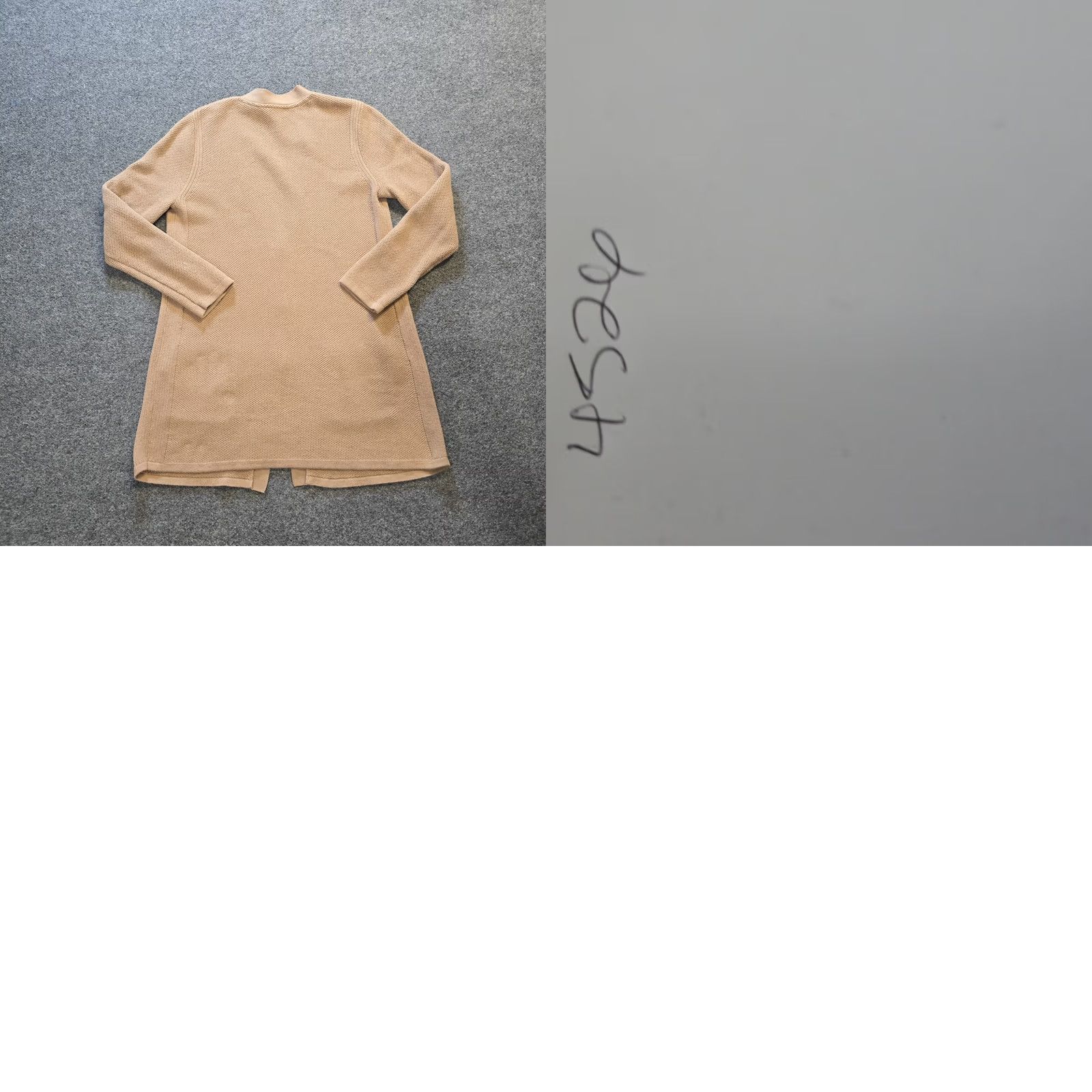 J. Jill J. Jill Cardigan Sweater Womens Size M Tan Long Sleeve Pockets Capsule Cardigan Classic Knit V-Neck Cotton Polyester Size M / US 6-8 / IT 42-44 - 8 Thumbnail