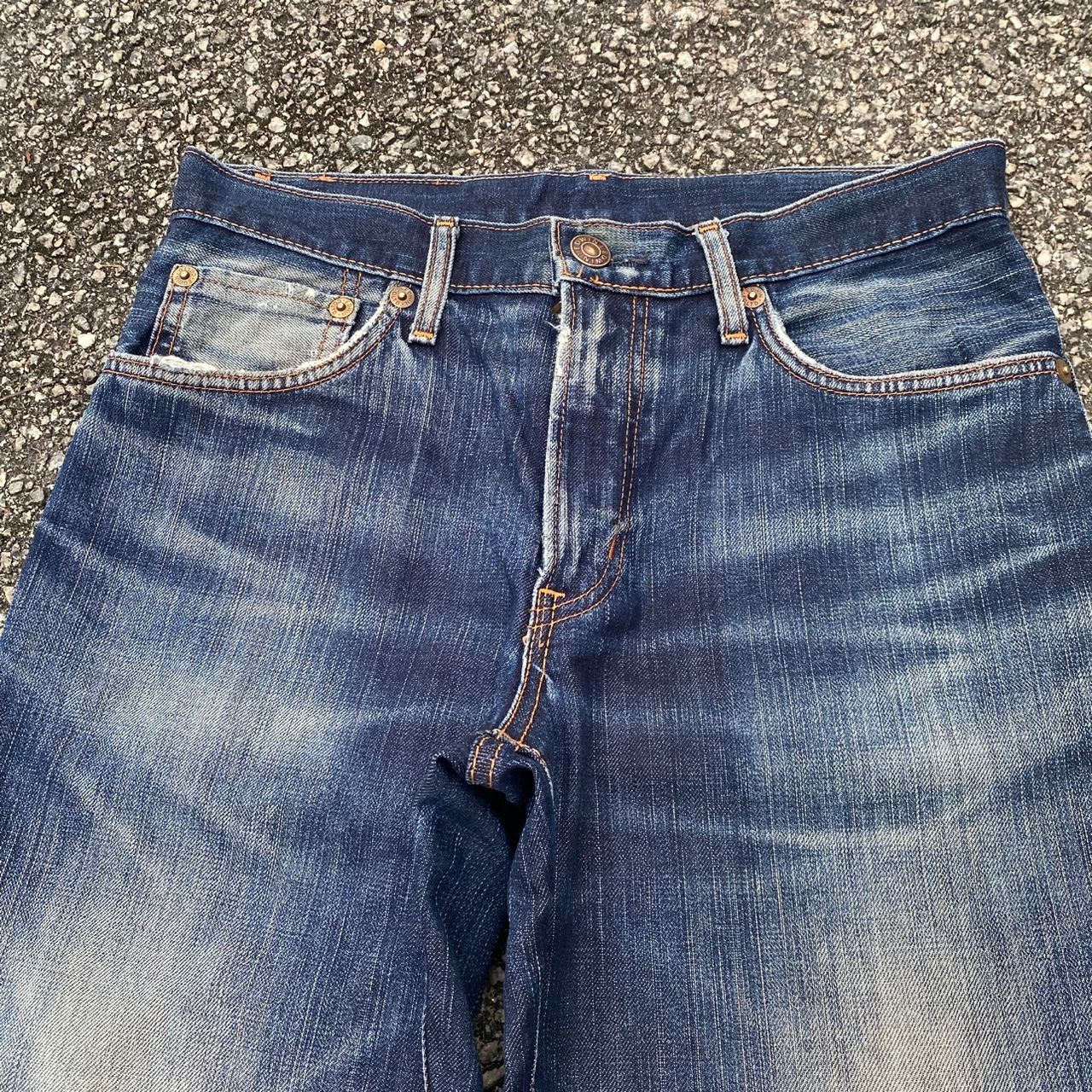 Edwin Vintage Edwin Distressed Denim Size US 31 - 9 Thumbnail