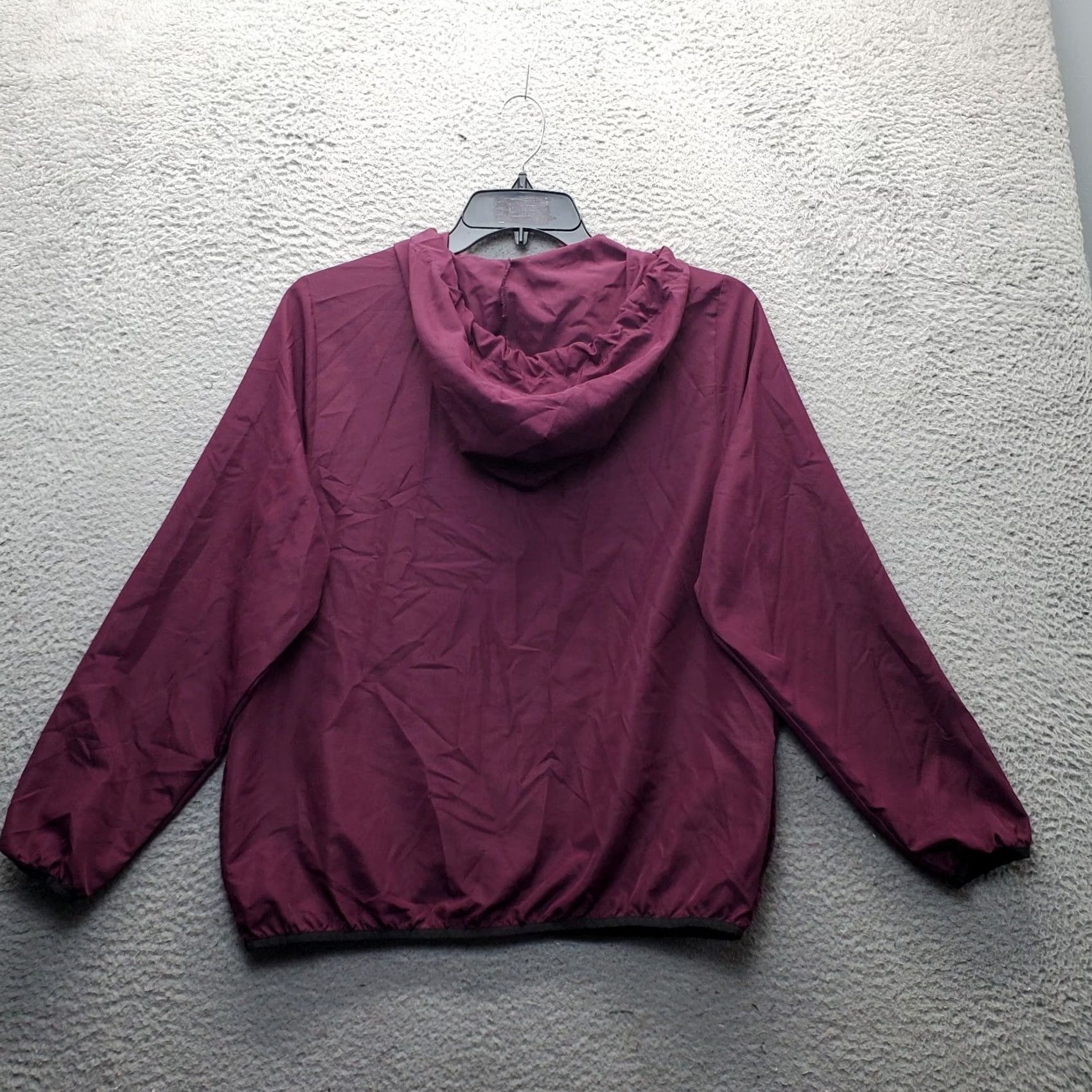 Victoria's Secret PINK Victoria's Secret Windbreaker Jacket Women XS Purple Casual Hooded Full Zip Size XS / US 0-2 / IT 36-38 - 2 Thumbnail