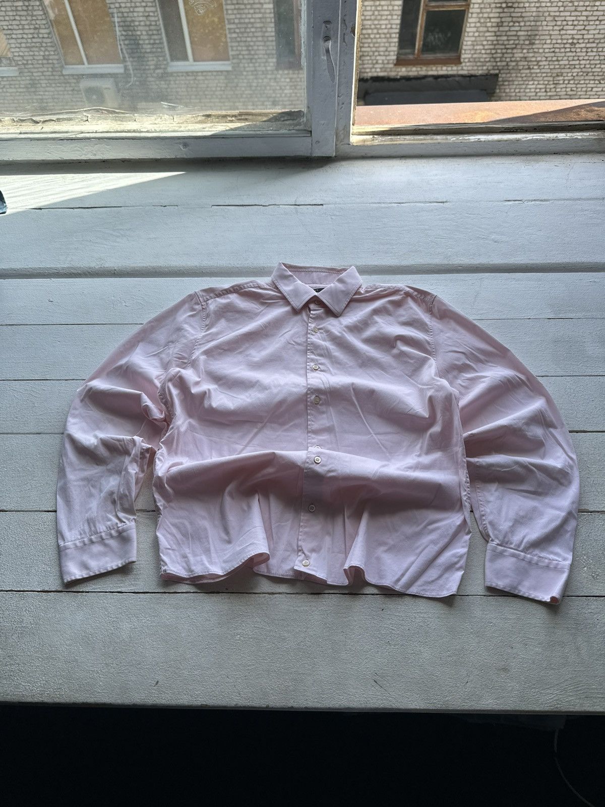Gucci 🚨GUCCI LUXURY PINK SHIRT BUTTON SOFT OLD MONEY Size US M / EU 48-50 / 2 - 1 Thumbnail