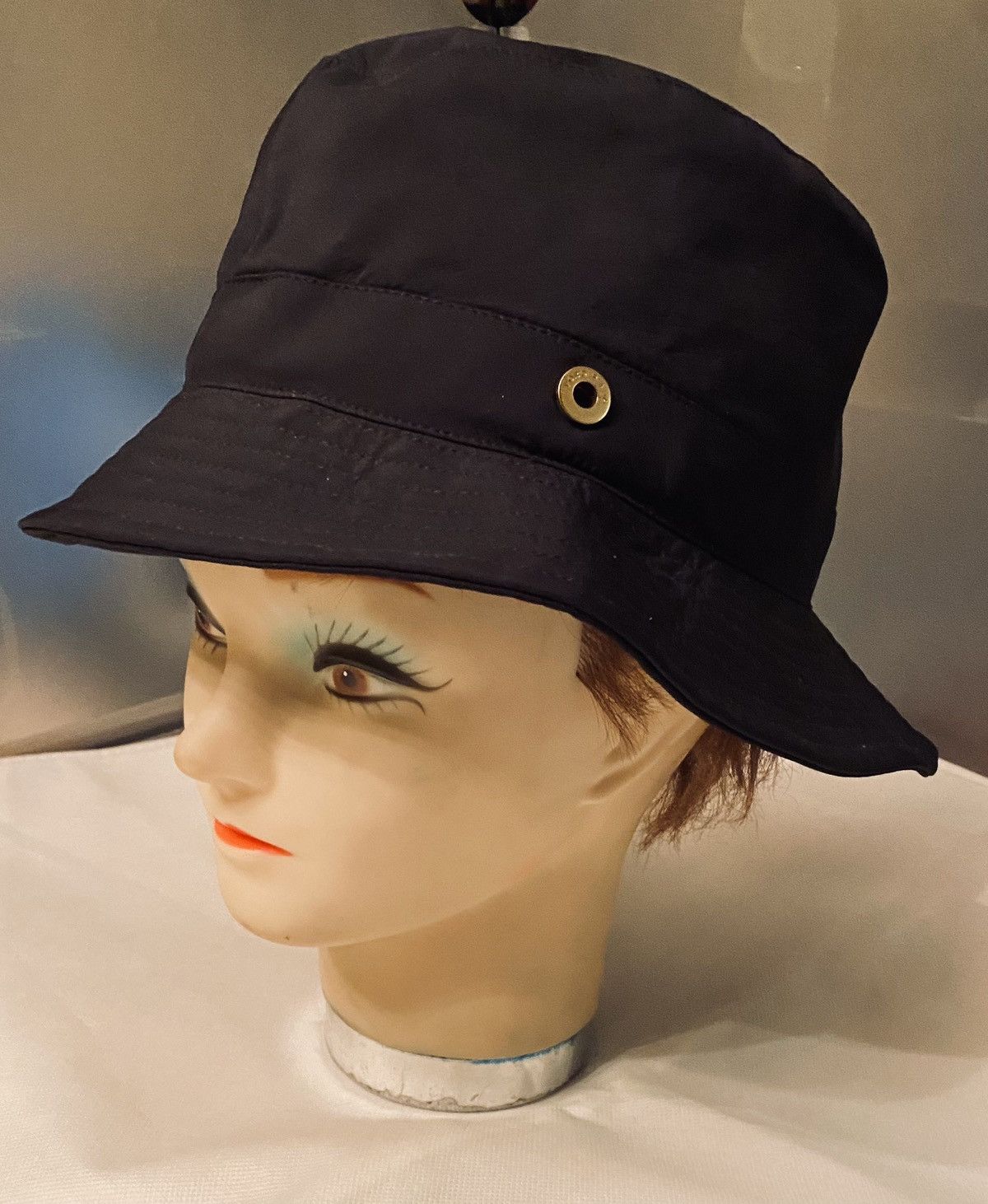 Loro Piana Loro Piana 🇮🇹 black stormsystem Sally Techno bucket hat NEW Size ONE SIZE - 13 Thumbnail