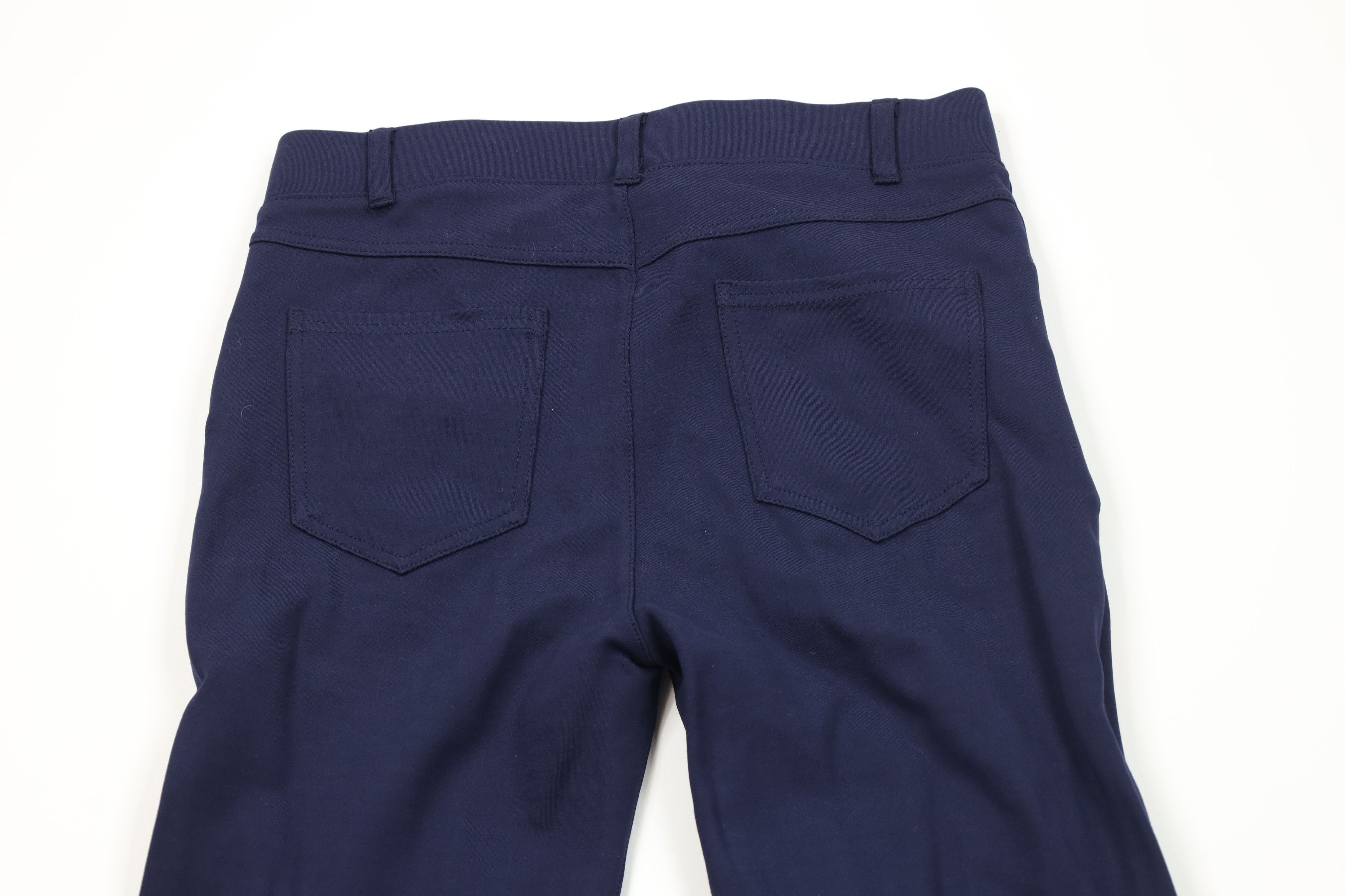 Betabrand Betabrand Stretch Dress Pant Yoga Pants Navy Blue Size 28" / US 6 / IT 42 - 7 Thumbnail