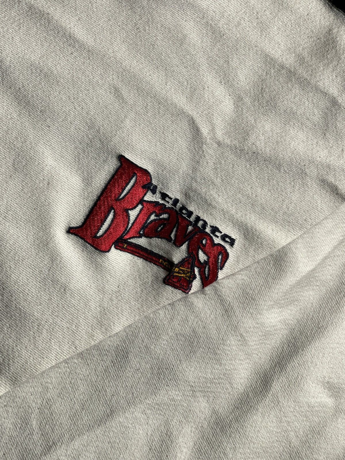 MLB 1992 The Game Atlanta Braves Grail Milk vintage Sweatshirt Size US L / EU 52-54 / 3 - 20 Thumbnail