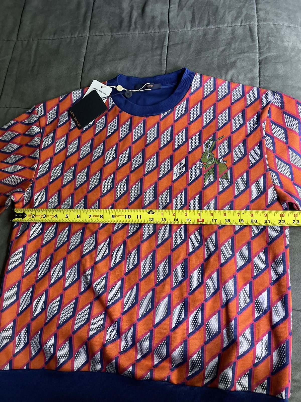 Louis Vuitton Louis Vuitton Diamond Damier Cricket Crewneck Size US L / EU 52-54 / 3 - 5 Thumbnail