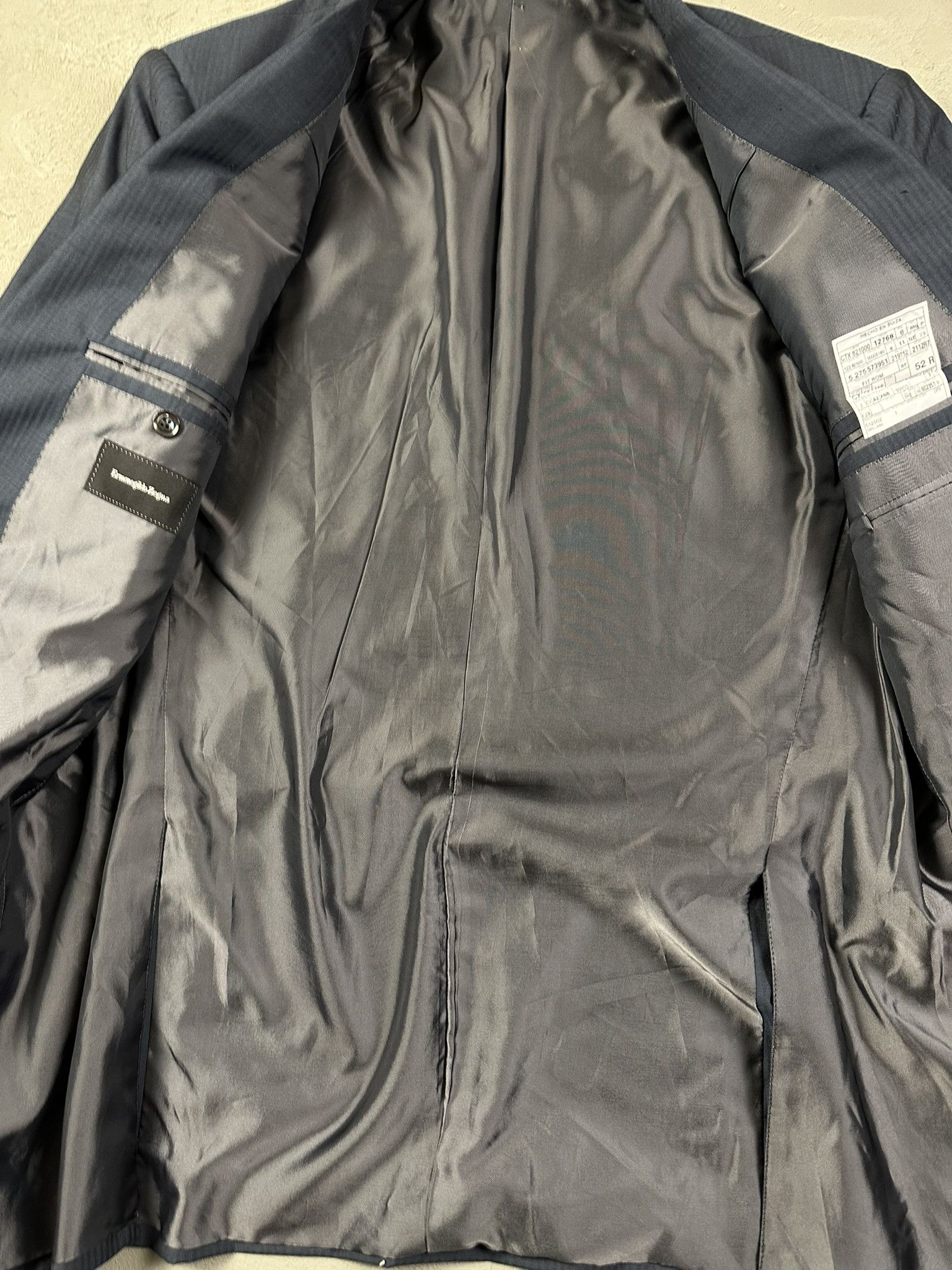 Ermenegildo Zegna Ermenegildo Zegna Wool Luxury Blazer Size 52R - 14 Thumbnail