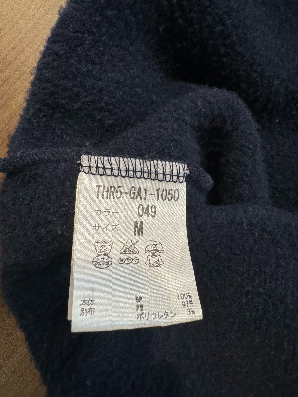 Robert Geller Navy Market Hoodie Size M Size US M / EU 48-50 / 2 - 8 Thumbnail