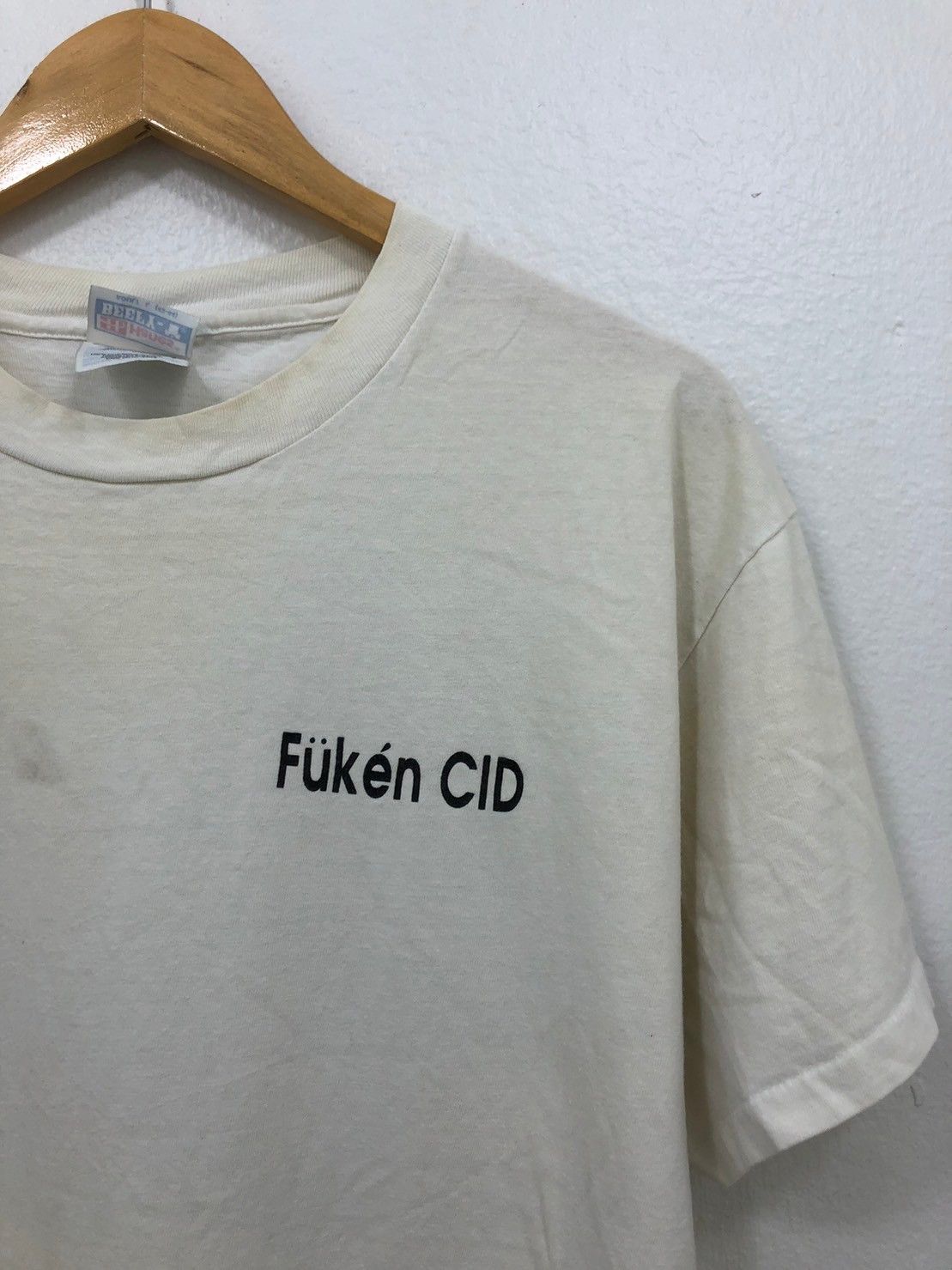 Vintage Vintage 90's FUCK Shirt Fuken CID BN Size US L / EU 52-54 / 3 - 1 Thumbnail