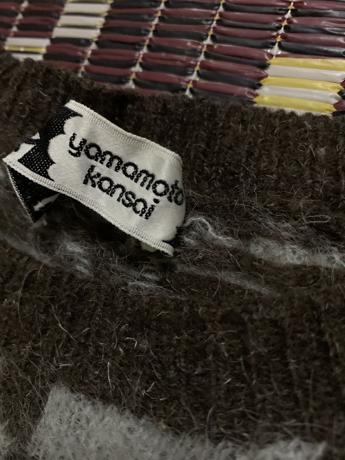 Kansai Yamamoto 💥Final Drop💥Vintage Kansai Yamamoto Sweater Wool knit Shirt Size S / US 4 / IT 40 - 9 Thumbnail