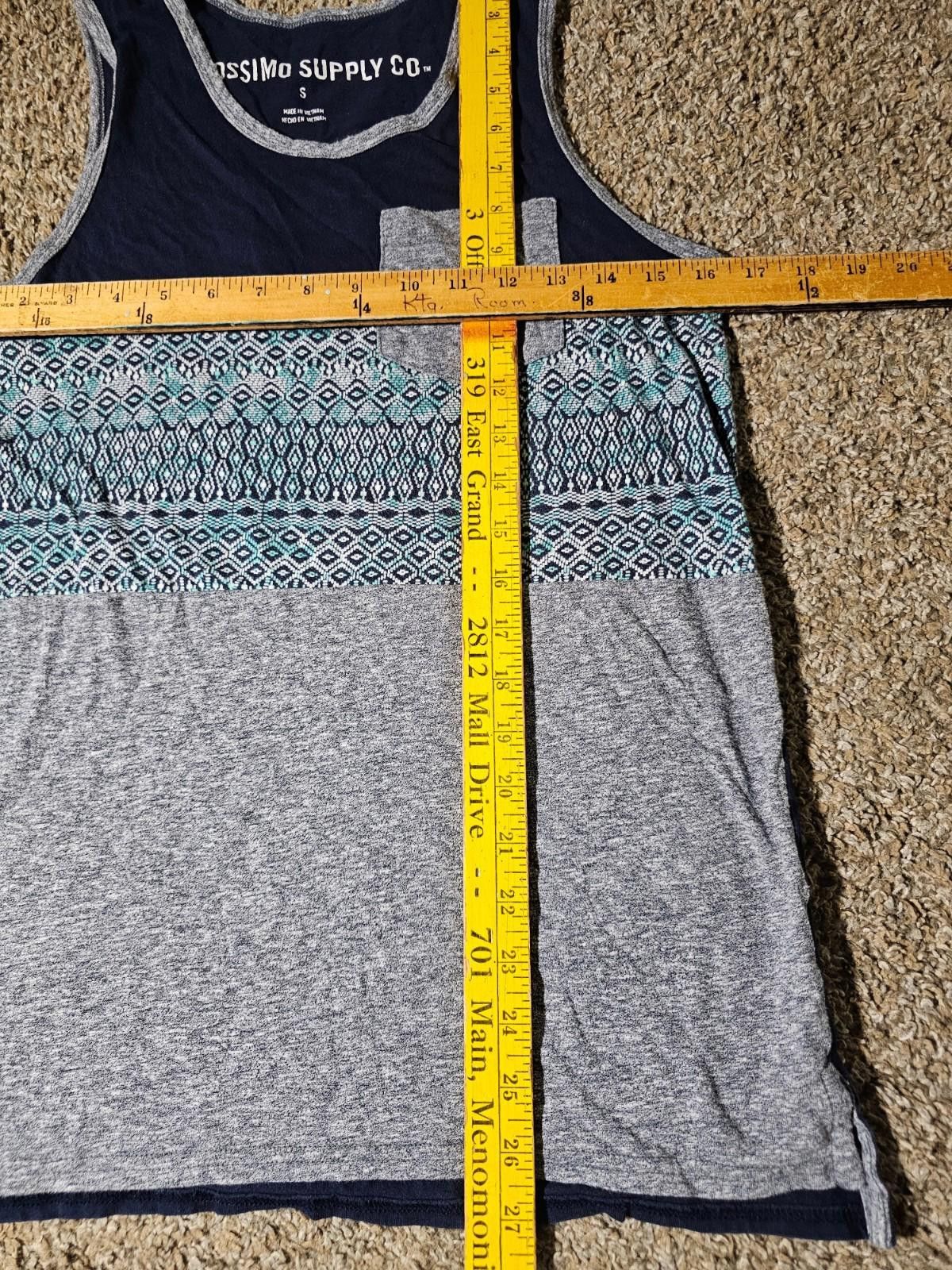 Mossimo mossimo supply co tank top Small SEE MEASUREMENTS Pocket Size S / US 4 / IT 40 - 4 Thumbnail
