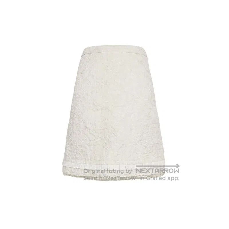 Louis Vuitton Louis Vuitton Quilted Cotton Midi Skirt. Size US 34 / EU 50 - 1 Thumbnail