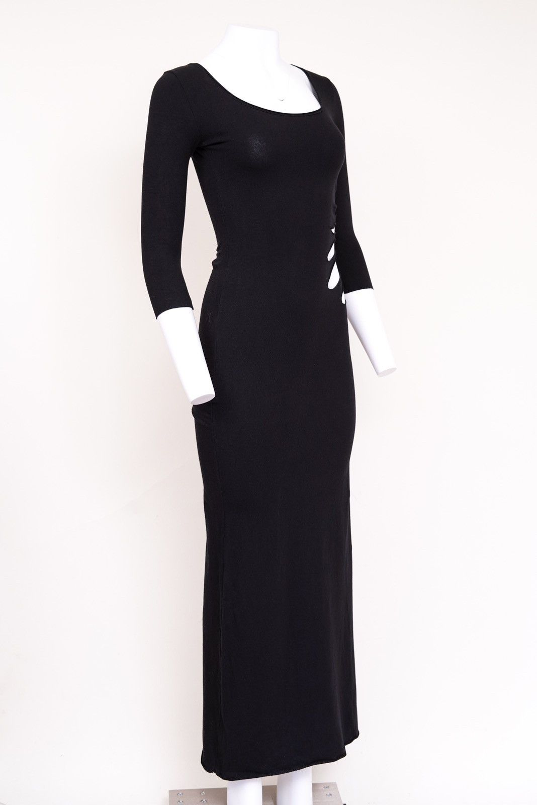 Jean Paul Gaultier Jean Paul Gaultier Black Cutout Maxi Dress Size S / US 4 / IT 40 - 3 Thumbnail