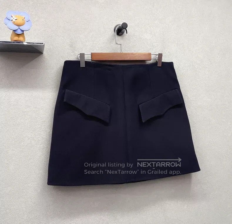 Louis Vuitton Louis Vuitton Zip skirt Size 41" - 3 Thumbnail
