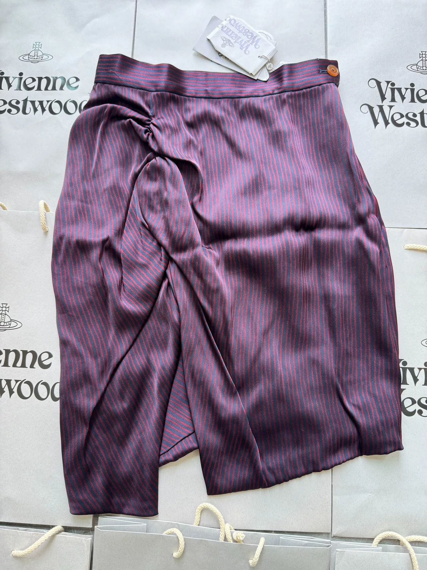 Vivienne Westwood Vivienne Westwood Acetate Skirt Size US 38 / EU 54 - 1 Thumbnail