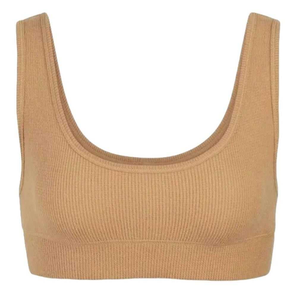 Designer CT598 Skims NWT Waffle Scoop Bralette Ochre XS Size ONE SIZE - 1 Thumbnail