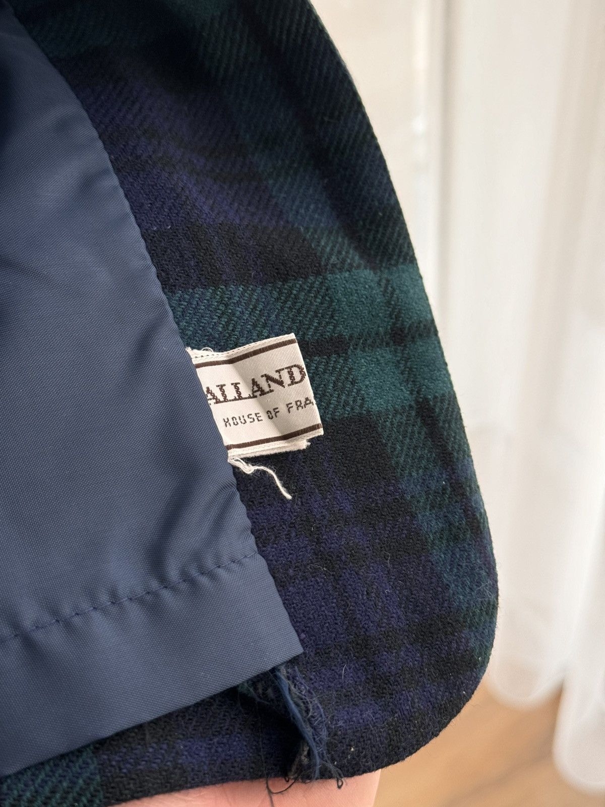New England Shirt Company × Vintage Vintage Allander House of Fraser 90’s Tartan Wool Skirt&Vest Size 28" / US 6 / IT 42 - 12 Thumbnail