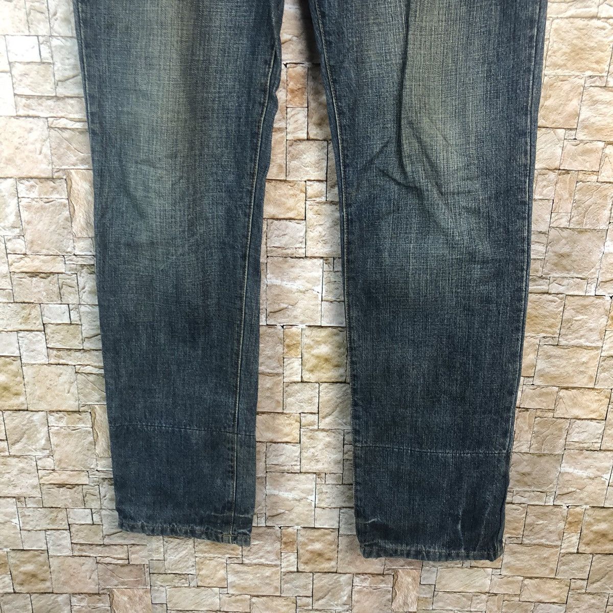 Designer × Japanese Brand Urban Vanue double waist Blue Denim Pants #A117 Size US 32 / EU 48 - 7 Thumbnail