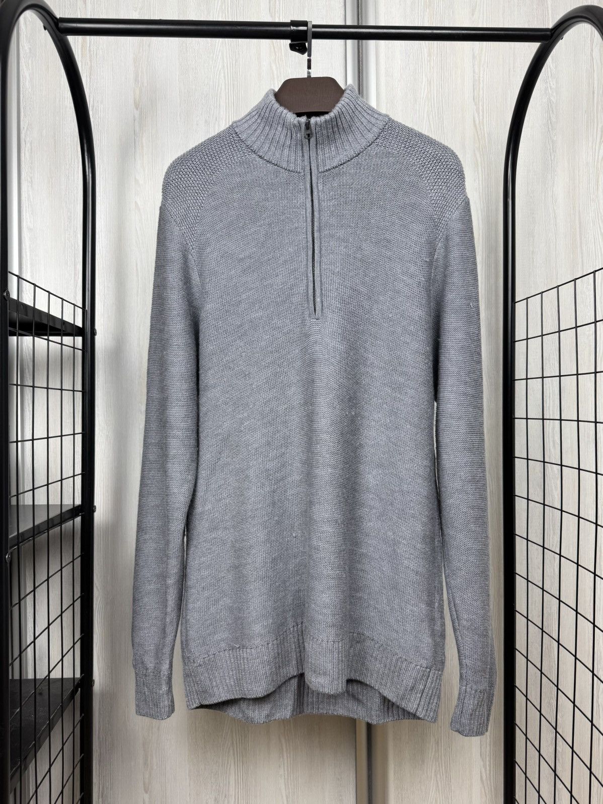 Icebreaker ICEBREAKER Waypoint Half Zip Sweater in Gritstone Heather Size US XL / EU 56 / 4 - 1 Thumbnail