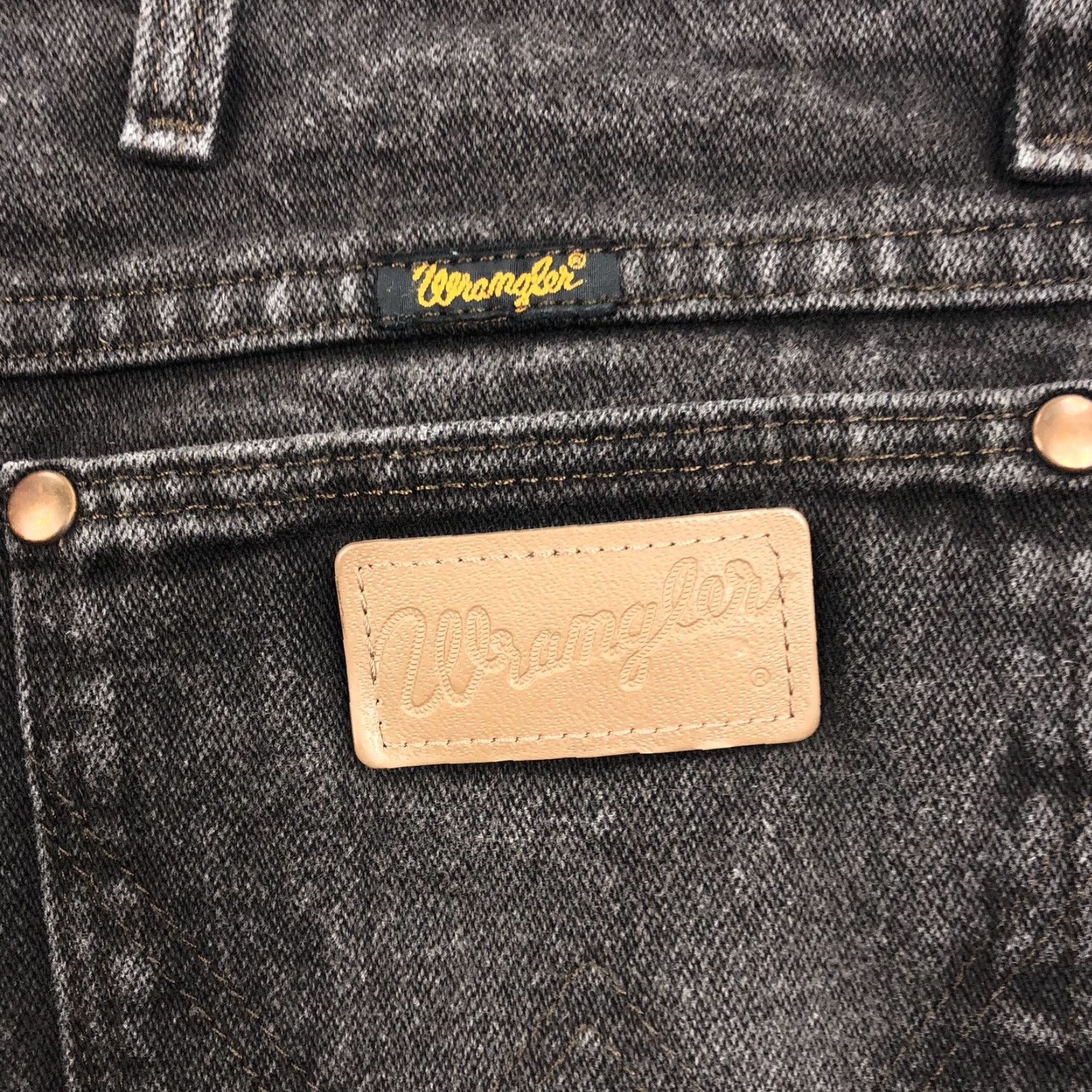 Wrangler Wrangler Jeans Straight 35x32 Regular Brown Wash Denim Men 936KCL 100 Cotton 5-Pocket Size US 35 - 4 Thumbnail