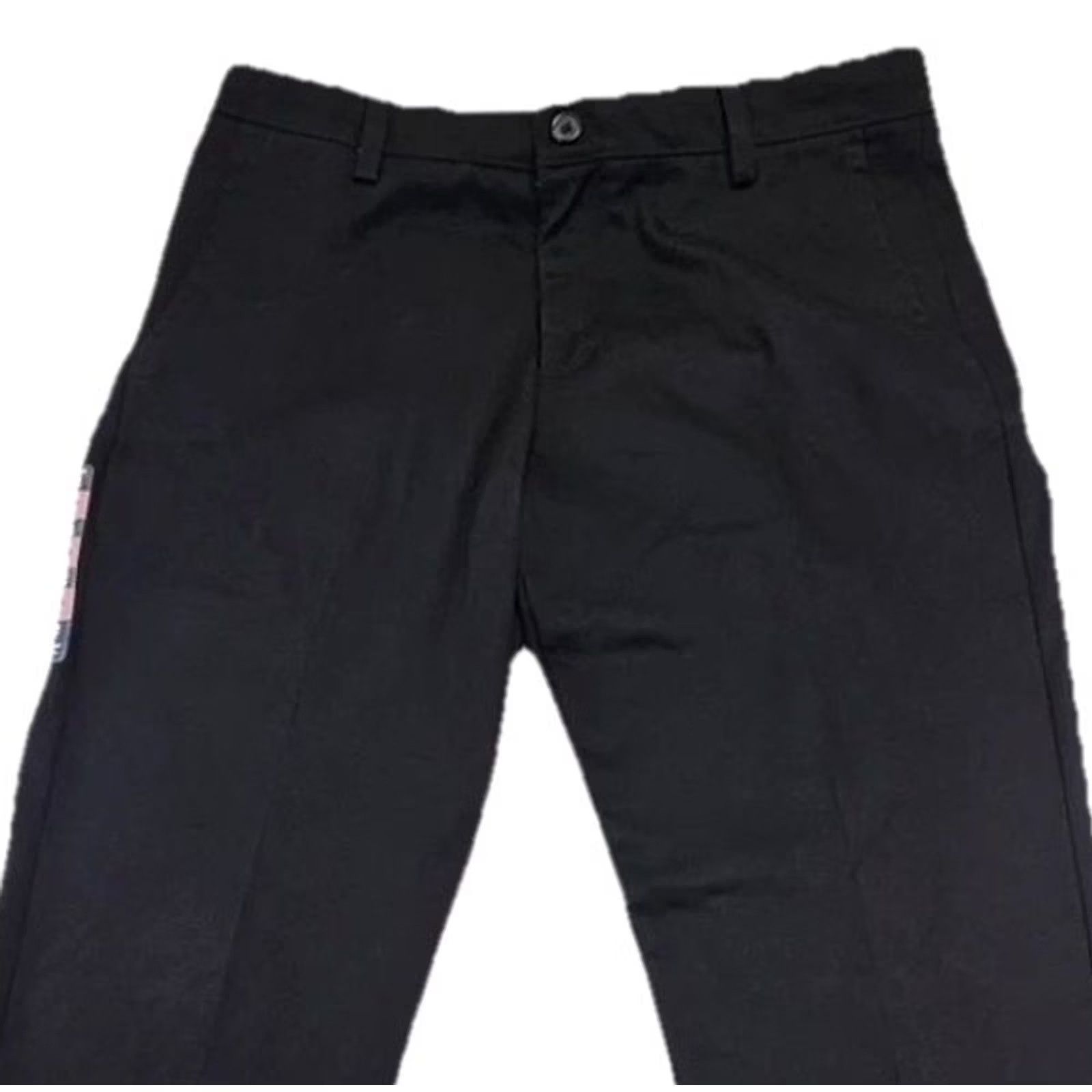Dockers Dockers Slim Fit Black Dress Pants 34x32 Men’s Flat Front Stretch Waterless Regular Inseam 32 Pants Size US 34 / EU 50 - 2 Thumbnail