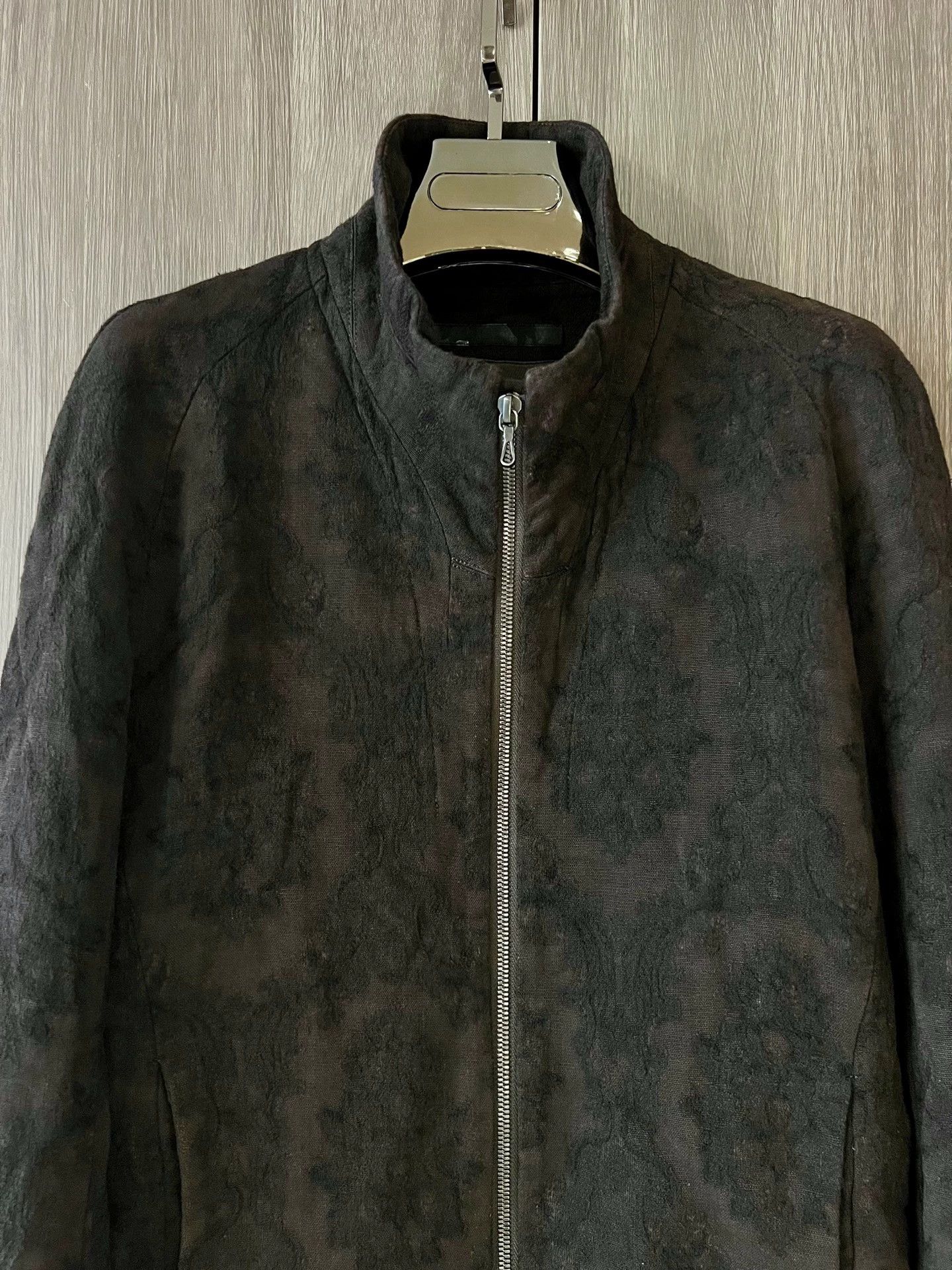 Julius Julius 7 Vintage Jacquard Stand Collar Coat Size US S / EU 44-46 / 1 - 6 Thumbnail