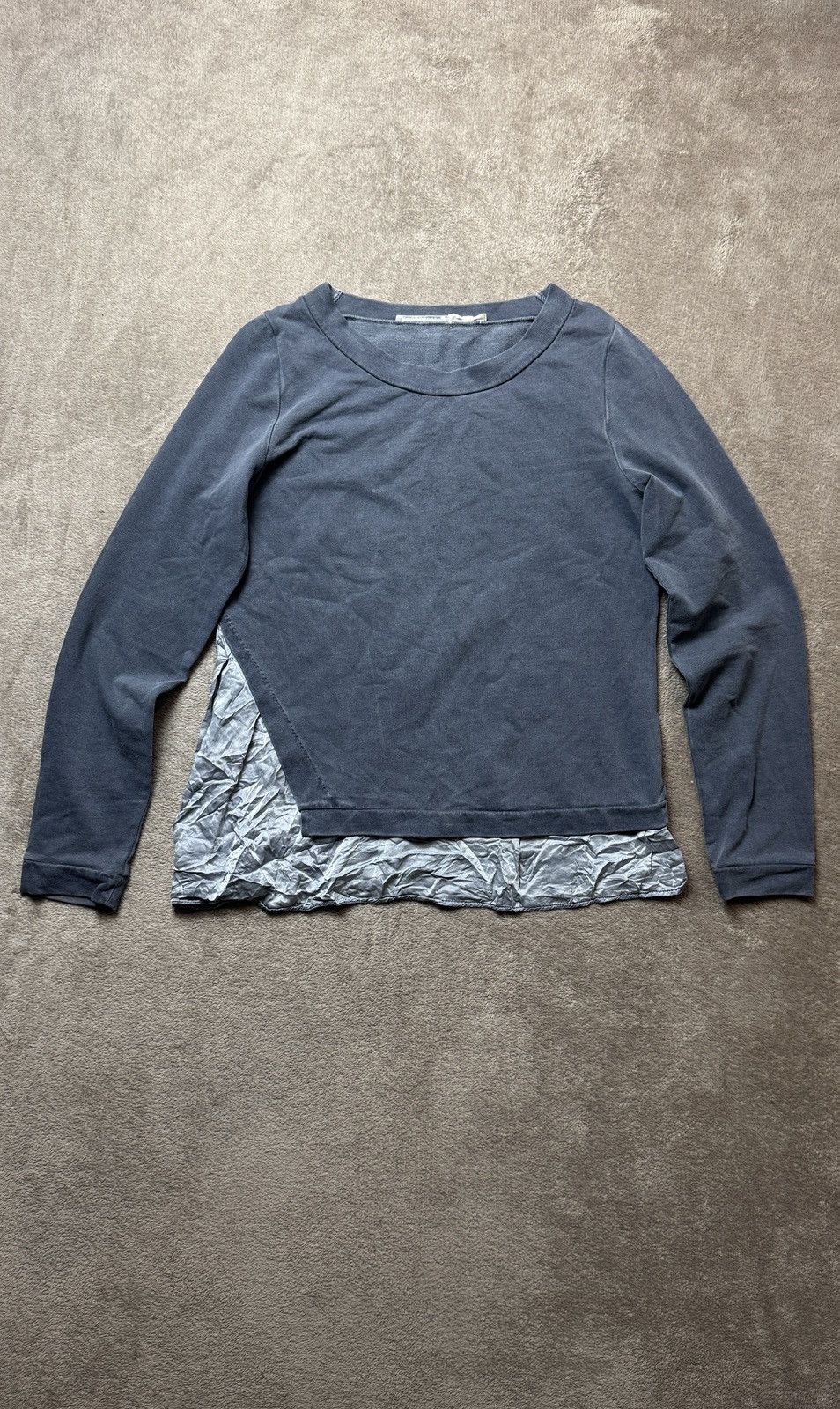 DOROTHEE SCHUMACHER Faded Grey Long sleeve silk Yohji LGB ysl versace cdg prada Size M / US 6-8 / IT 42-44 - 1 Thumbnail