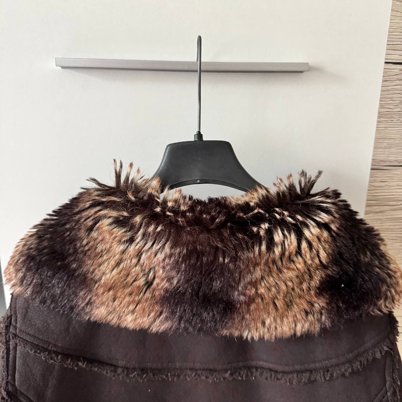 If Six Was Nine Avant Garde If Six Was Nine Style Fur Brown Leather Jacket Size US L / EU 52-54 / 3 - 12 Thumbnail