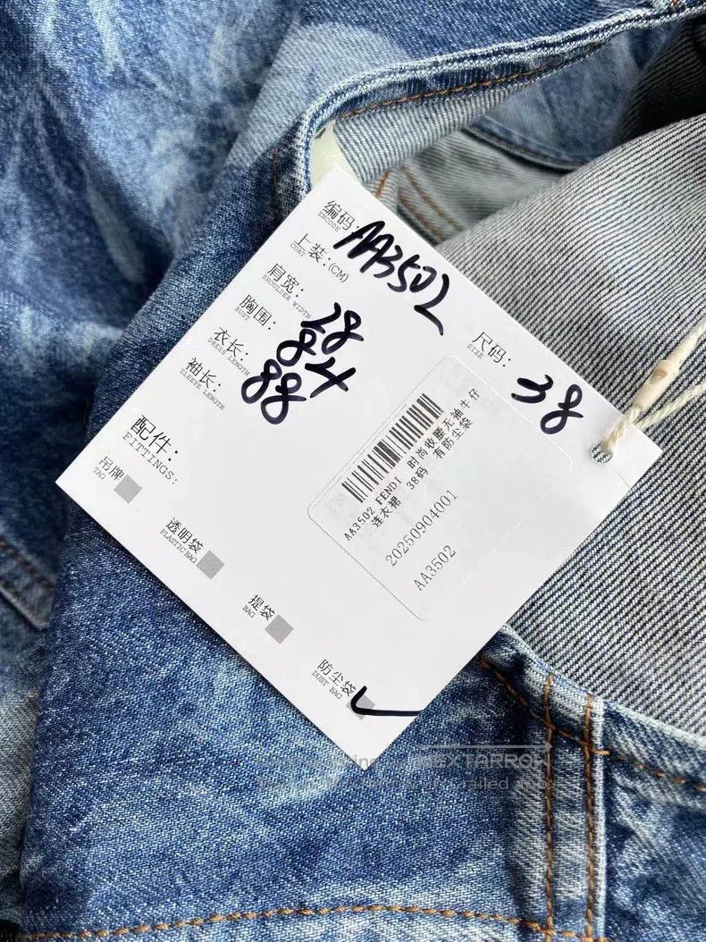 Fendi Fendi Blue Denim Dress Size XS / US 0-2 / IT 36-38 - 7 Thumbnail