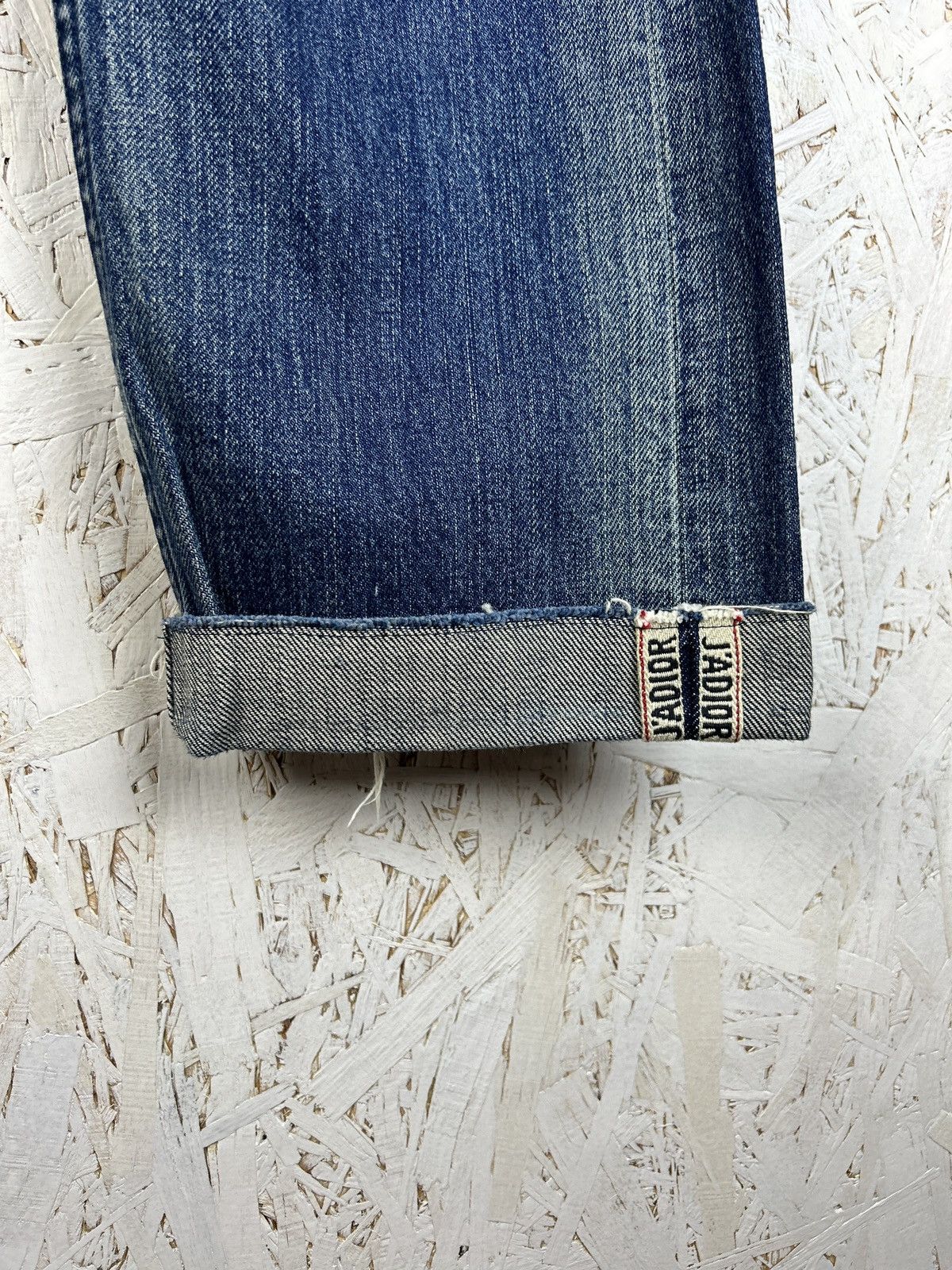 Dior Christian Dior CD01 Boyfriend Washed Denim Jeans Indigo Size 27" / US 4 / IT 40 - 3 Thumbnail