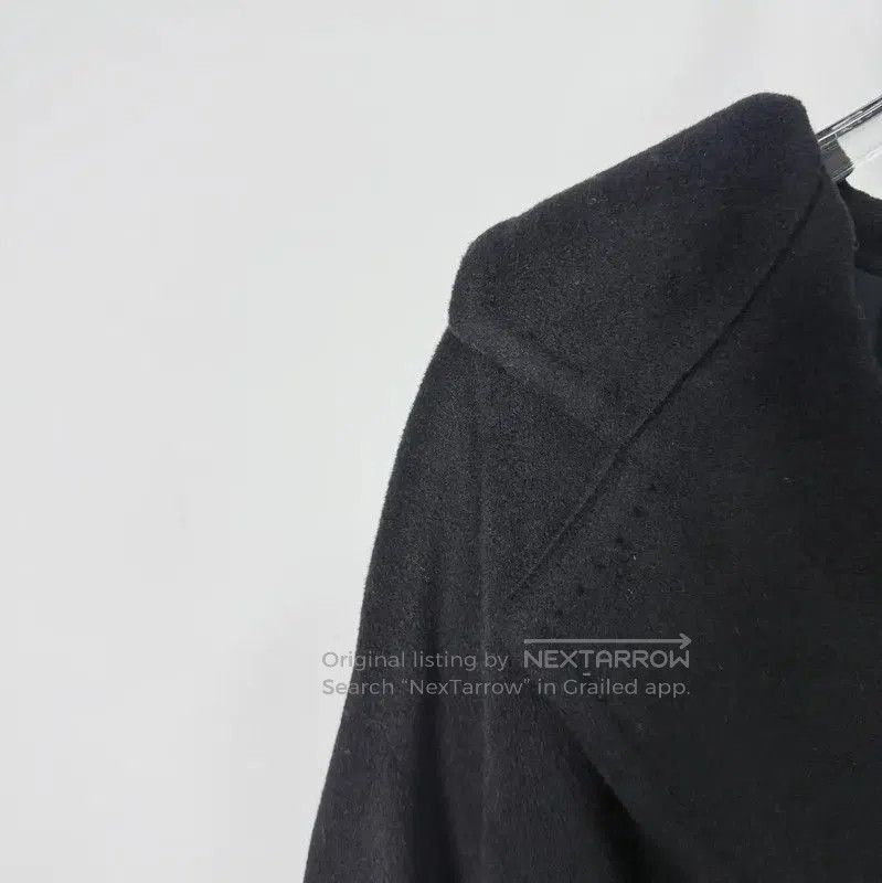 Max Mara MaxMara Black Wool Women's Coat . Size S / US 4 / IT 40 - 3 Thumbnail