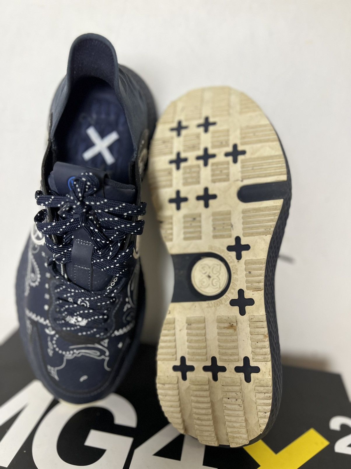 G/FORE GFORE MG4X2 BANDANA SPIKELESS GOLF SHOE Size US 9.5 / EU 42-43 - 4 Thumbnail