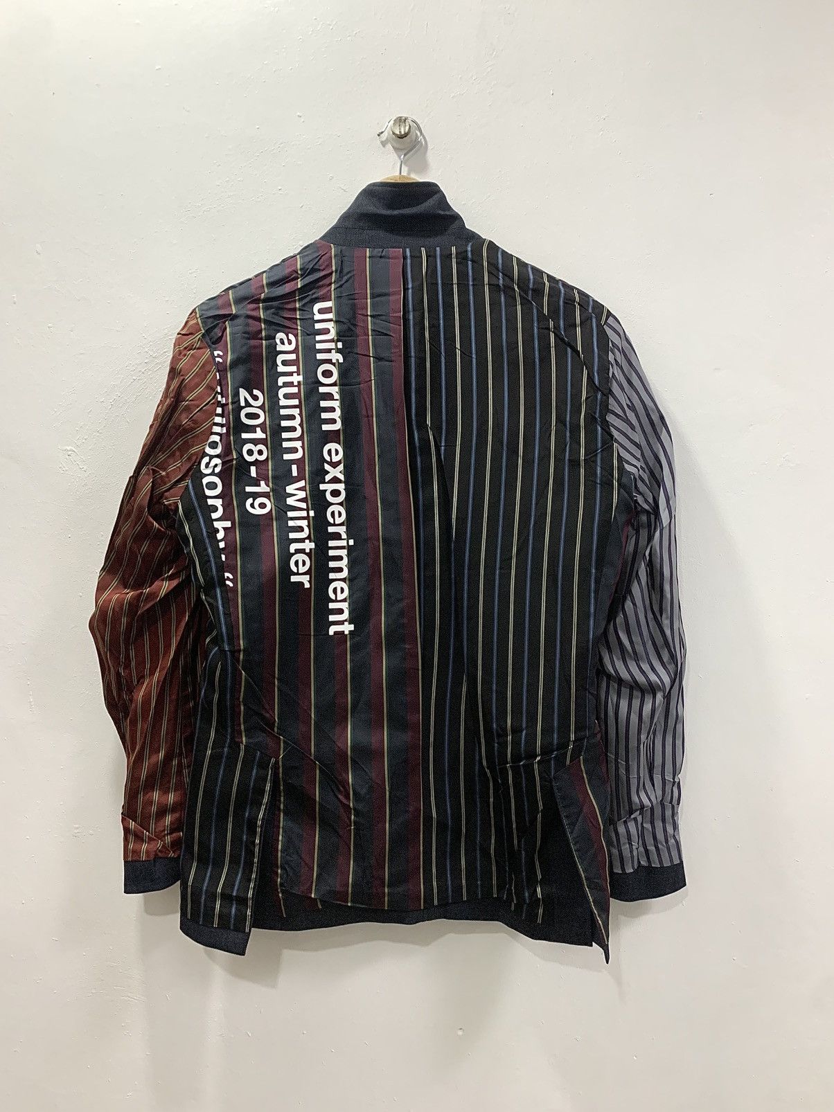 uniform experiment UNIFORM EXPERIMENT AW 2018-19 “PHILOSOPHY” TAILORED JACKET Size 38S - 6 Thumbnail