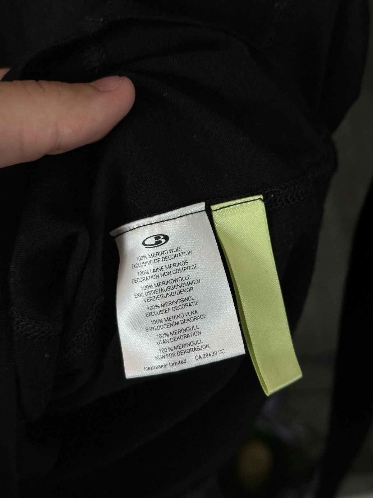 Icebreaker Icebreaker Thermo Long Sleeve Tee Logo Black Size M / US 6-8 / IT 42-44 - 7 Thumbnail