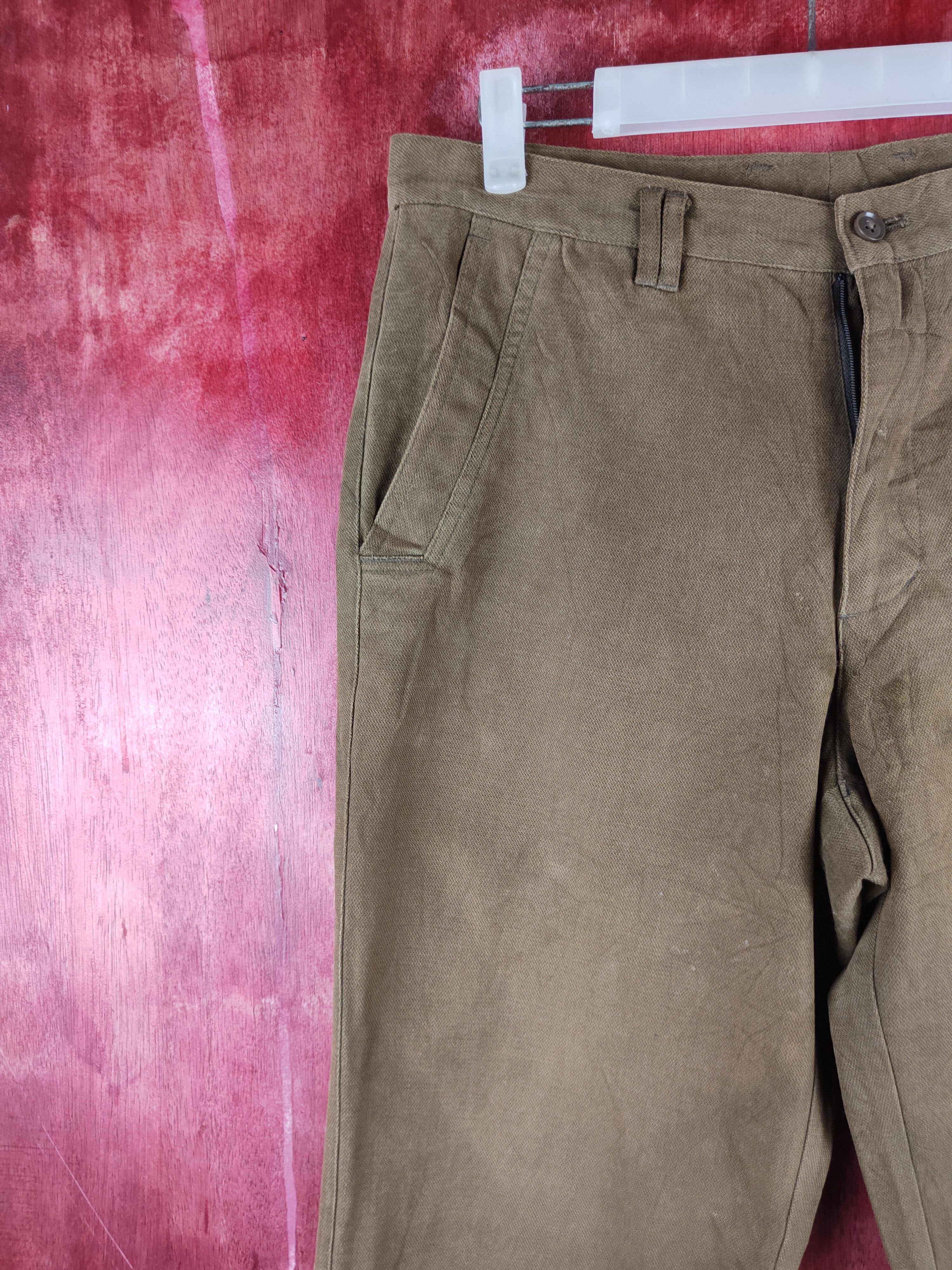 Japanese Brand Play Mole Dark Brown Multipocket Trousers Pants N#S2727 Size US 32 / EU 48 - 4 Thumbnail