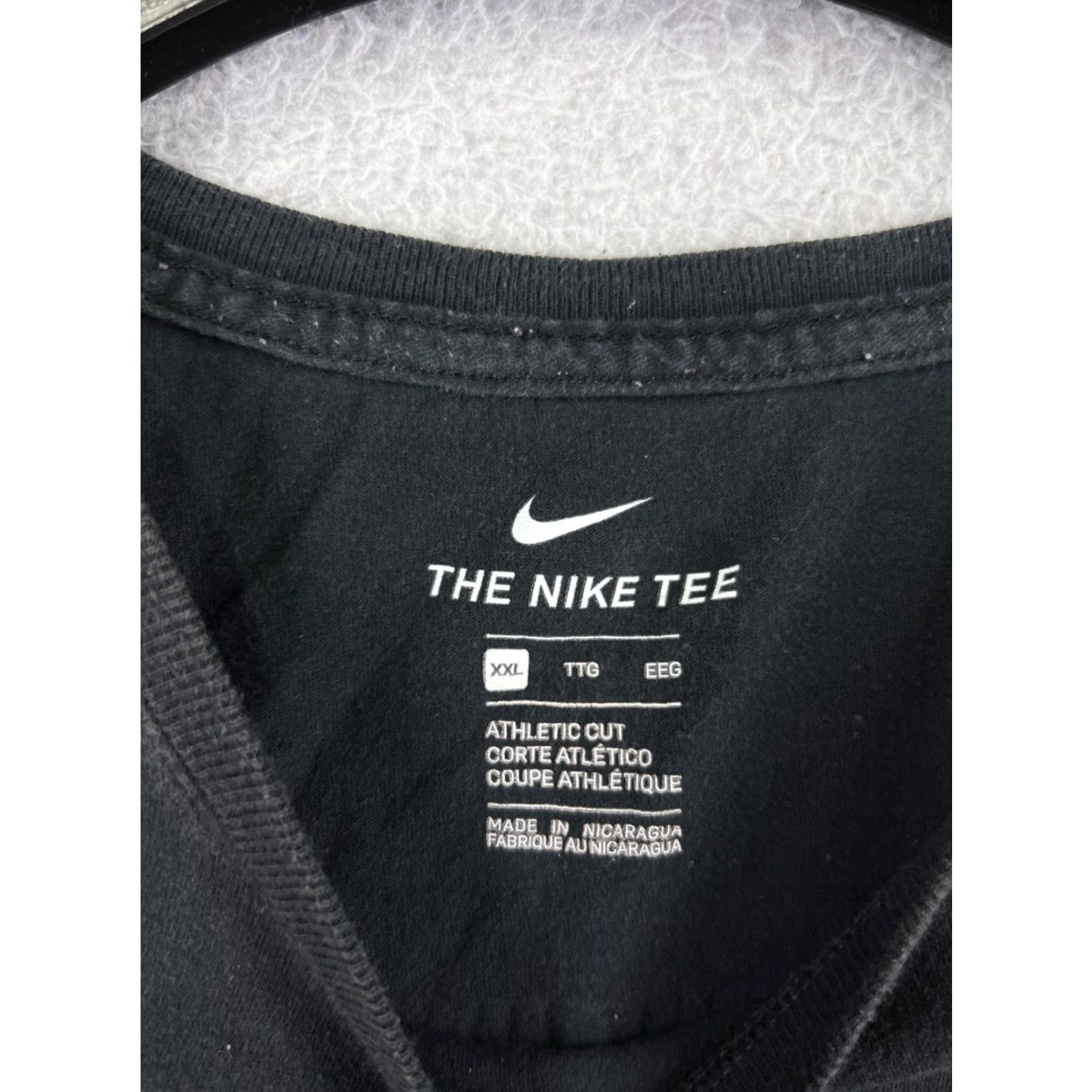 Nike Nike Shirt Mens 2XL Black Jersey Cotton Logo 3 On 3 Basketball 2019 Bring Your Game T‑Shirt Size US XXL / EU 58 / 5 - 4 Thumbnail