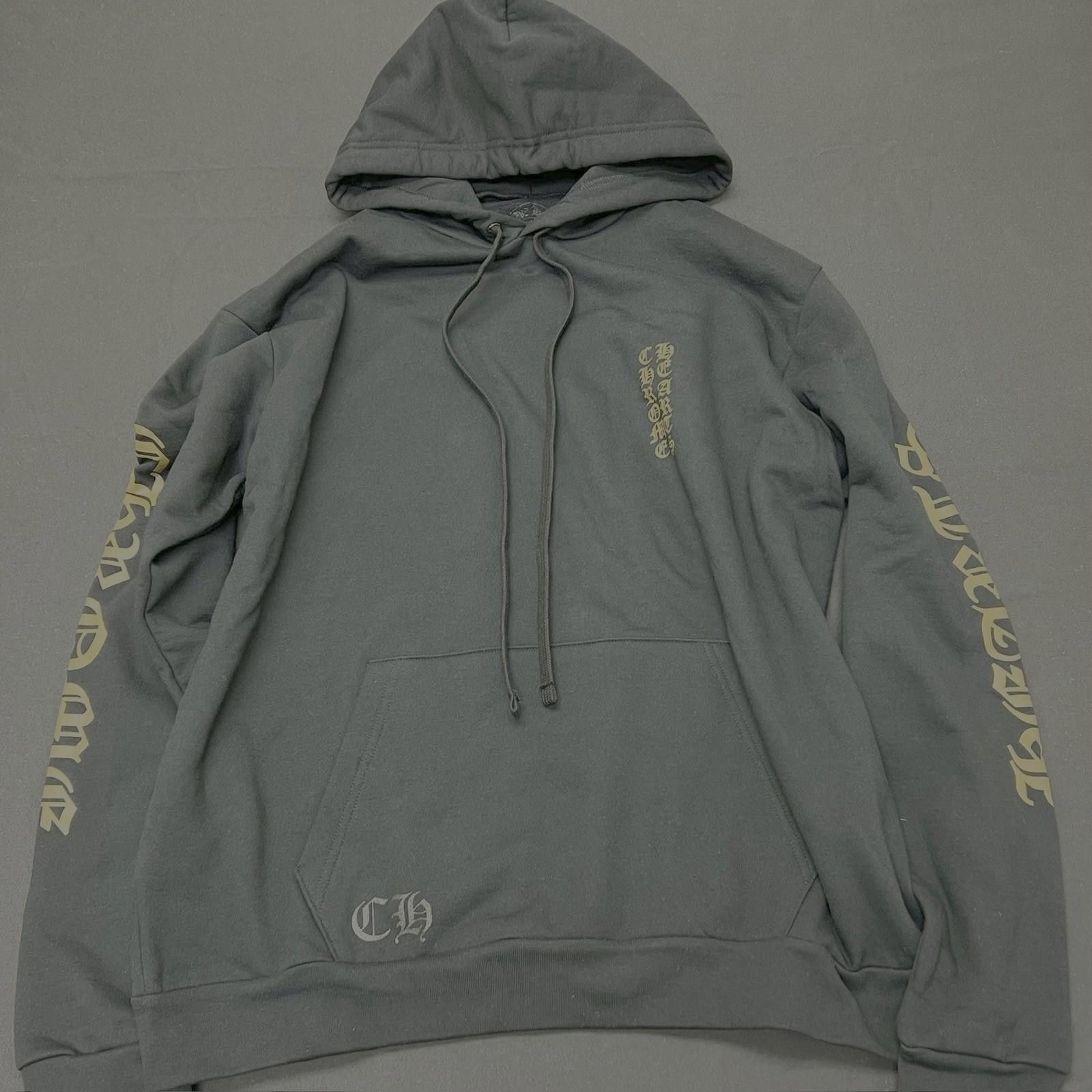 Chrome Hearts Chrome Hearts Vertical Logo Hoodie Black L Size US L / EU 52-54 / 3 - 1 Thumbnail