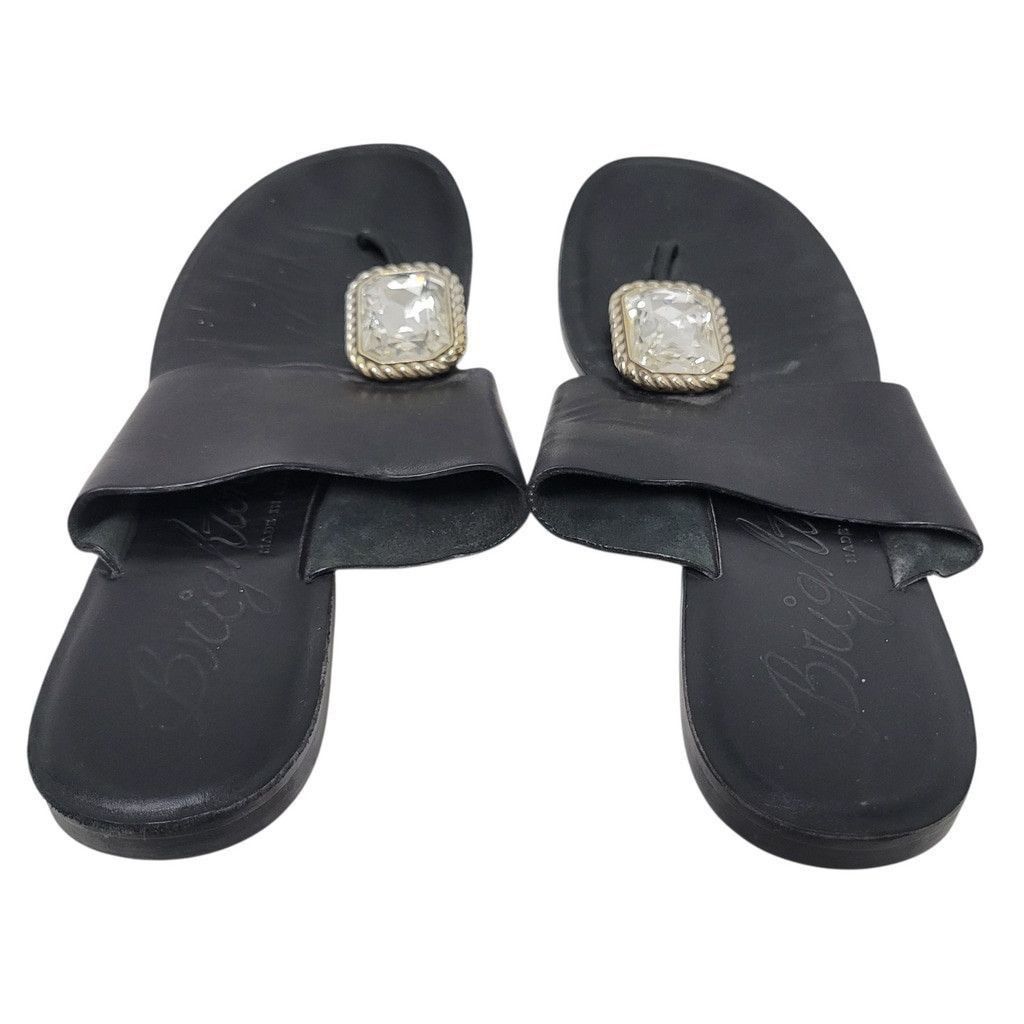 Brighton Brighton Allure Women's Leather Sandals Black Size 7.5M Size US 7.5 / IT 37.5 - 5 Thumbnail