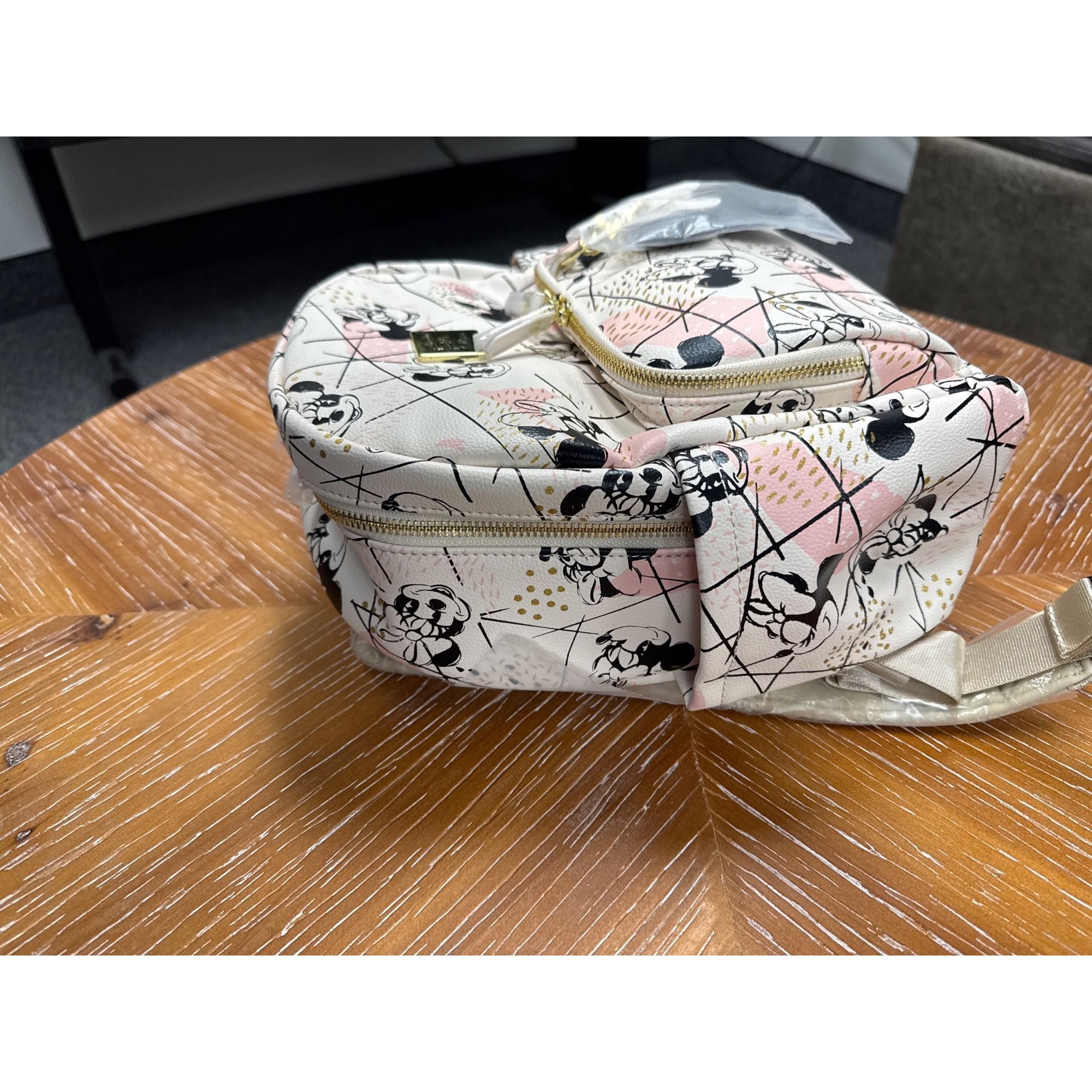 Other Shimmery Minnie Mouse Mini Backpack By Petunia Pickle Bottom Size ONE SIZE - 12 Thumbnail