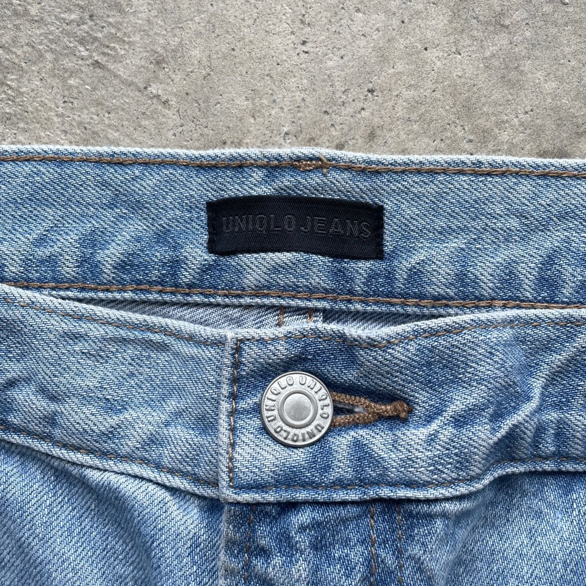 Japanese Brand Vintage Japanese Ripped Jeans Distressed Faded Pants W36x31 Size US 36 / EU 52 - 6 Thumbnail