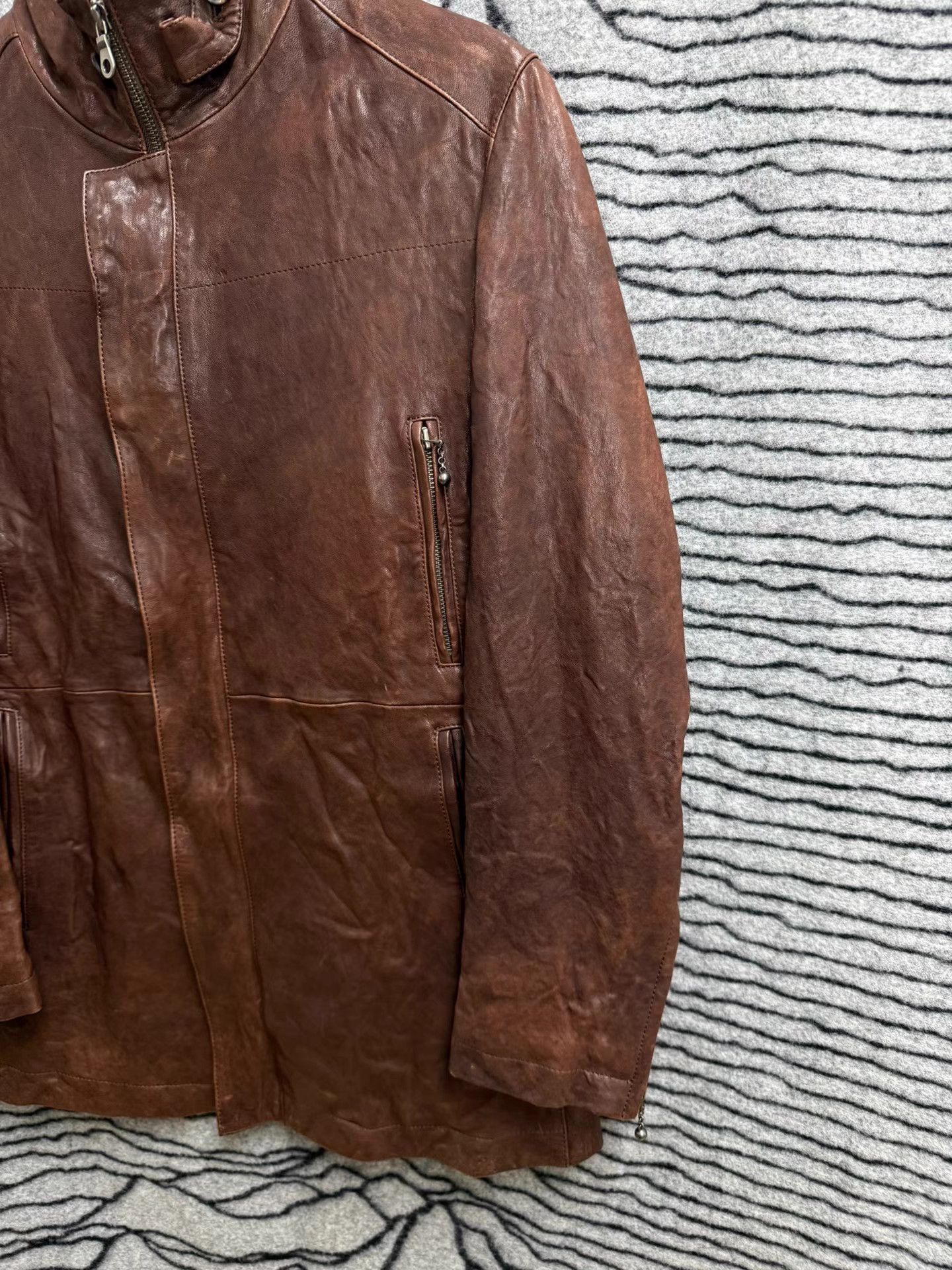 Yohji Yamamoto A.A.R x Yohji Yamamoto Washed Sheepskin Jacket K20 Size US S / EU 44-46 / 1 - 2 Thumbnail
