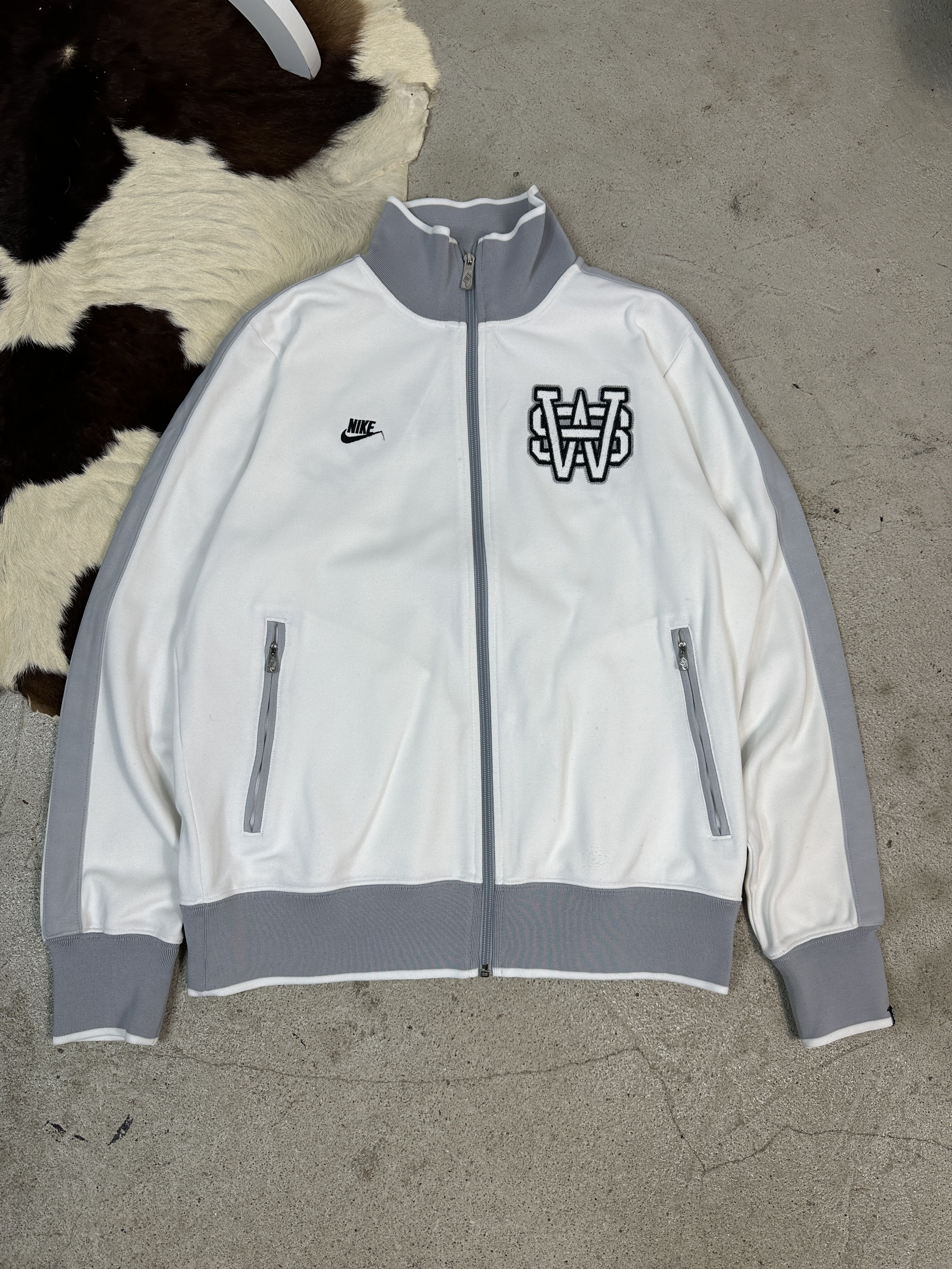 Nike × Vintage Vintage Streetwear Sportswear Y2K Nike Zip Tracksuit Size US M / EU 48-50 / 2 - 1 Thumbnail