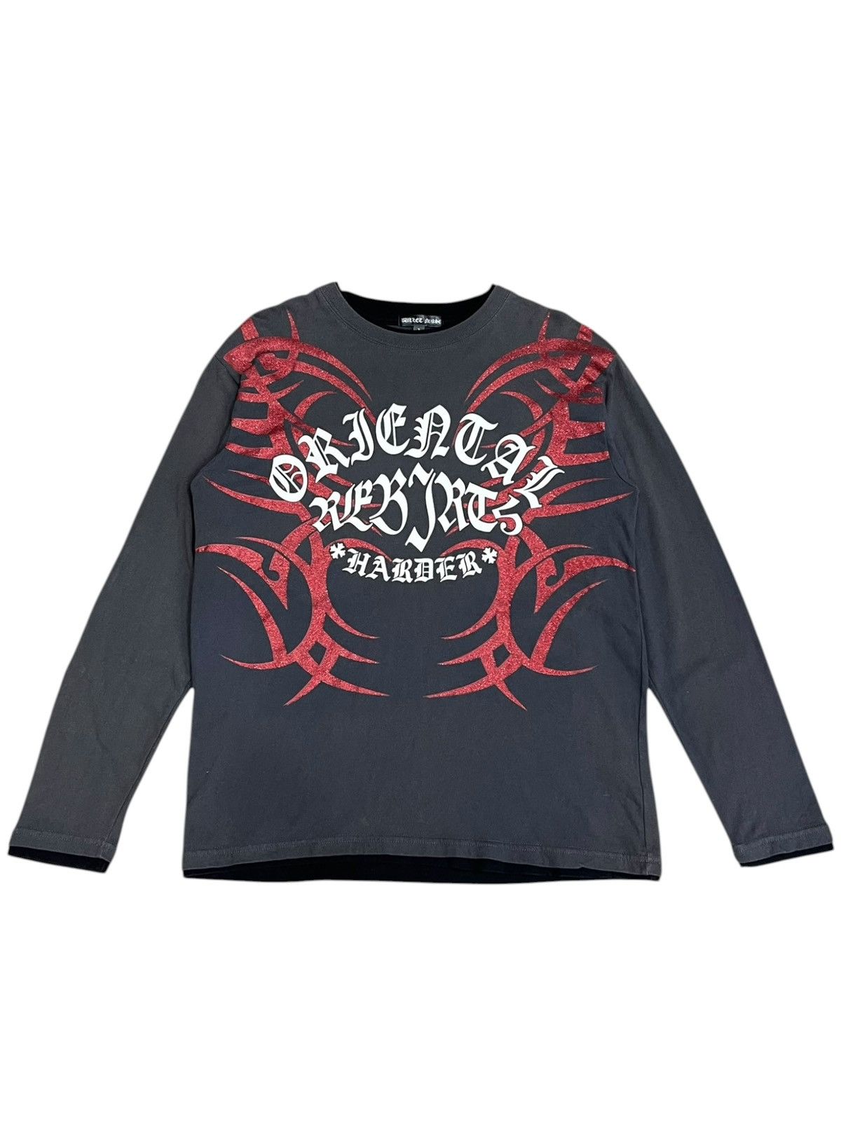 Tribal Streetwear Bullet Noise Tribal Glitter Punk Layered Archive Tee Size US M / EU 48-50 / 2 - 3 Thumbnail